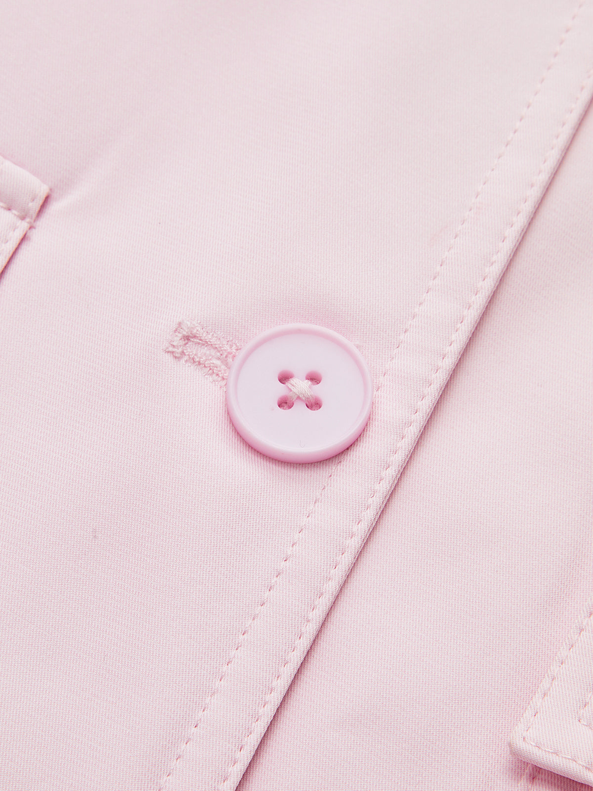 PU Collar Cropped Jacket