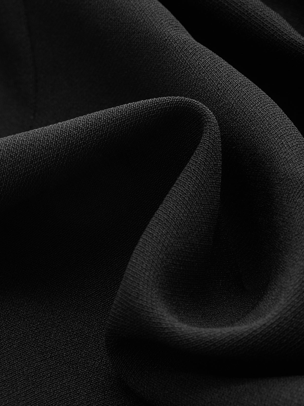 Robe longue plissée épaules dénudées color-block