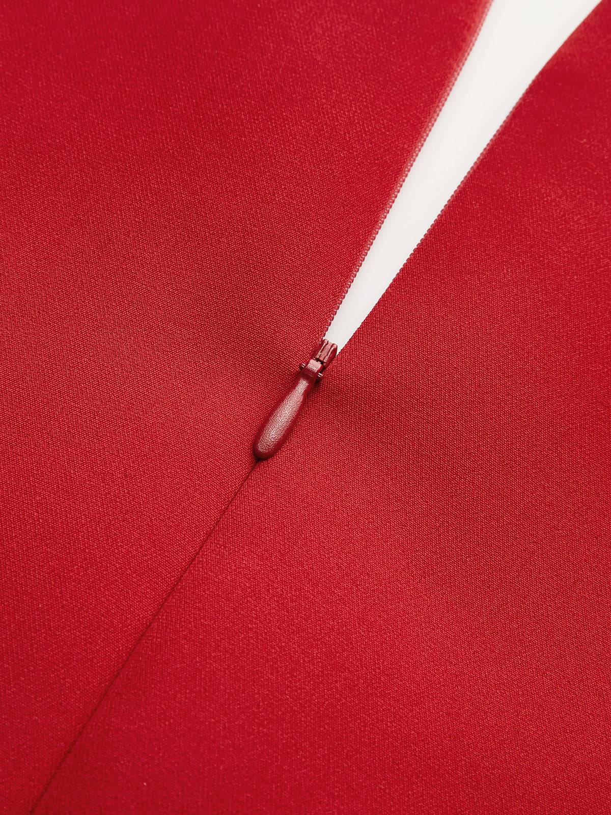 Square Neck Button Front Mini Dress