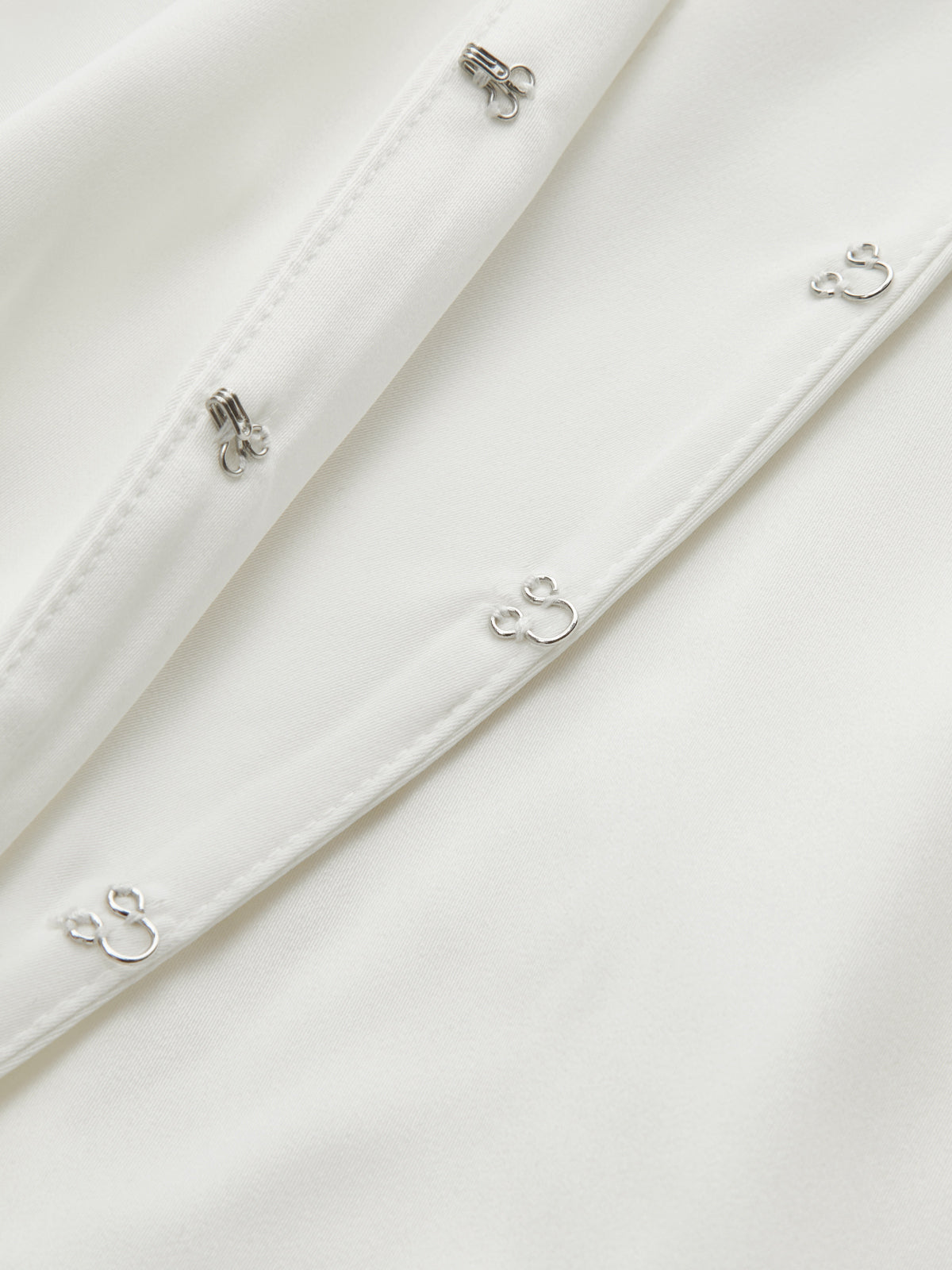 Satin Hook-and-Eye Bodysuit