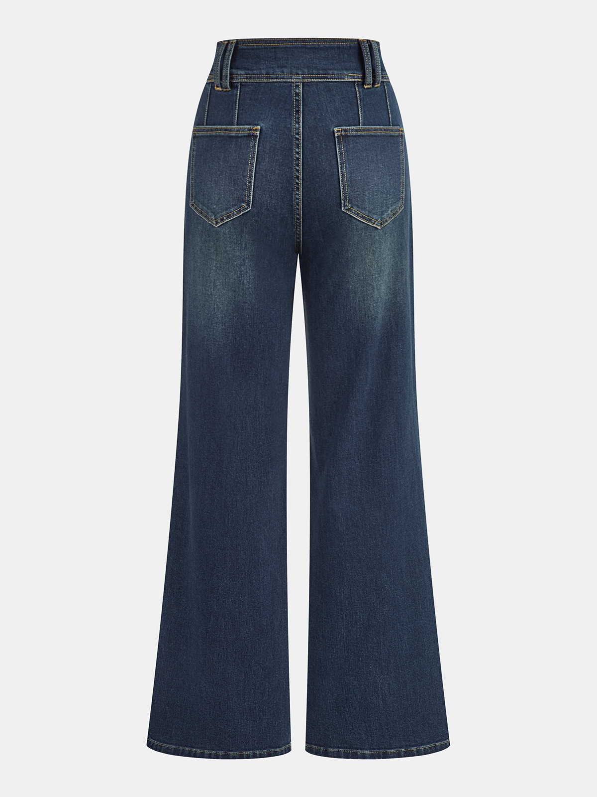 Vintage Schlagjeans mit hoher Taille