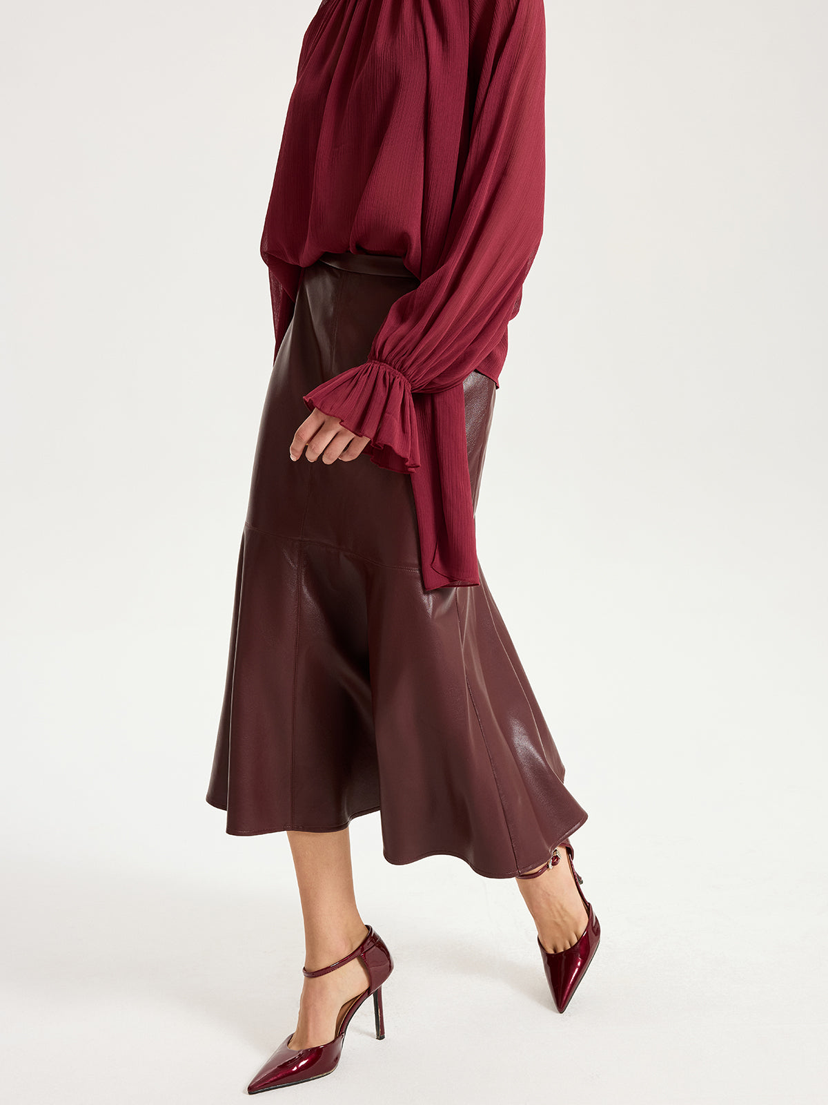 Midirock in Lederoptik