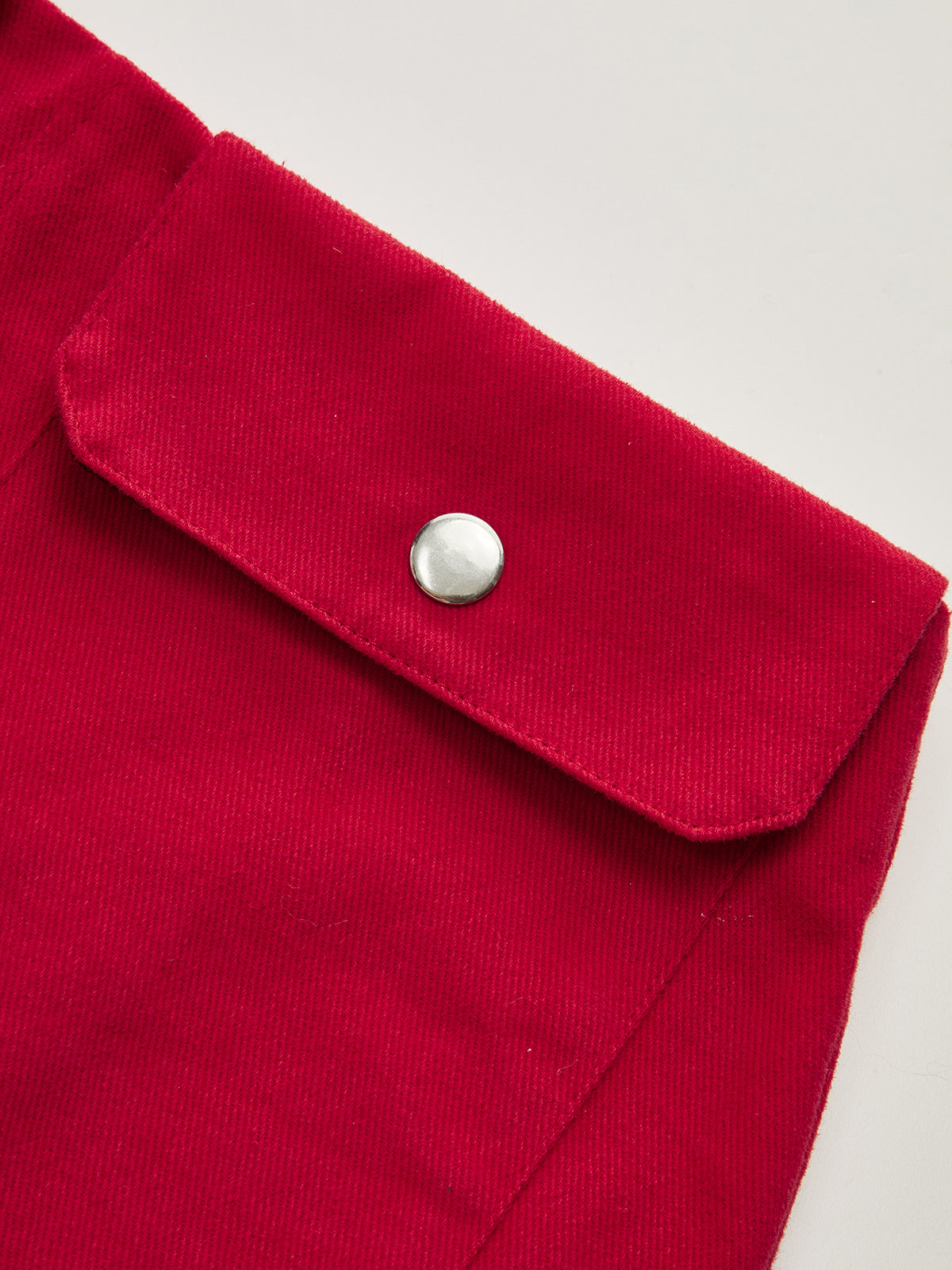 Maxirock mit Ziertasche und mittelhohem Bund