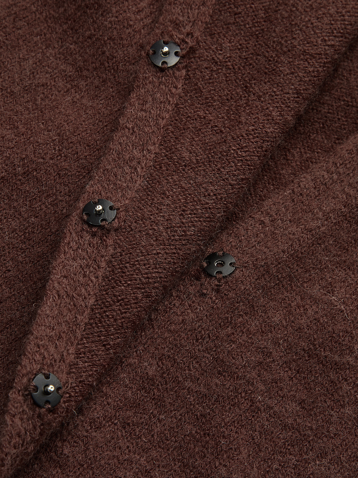 Belted V-Neck Knit Cardigan