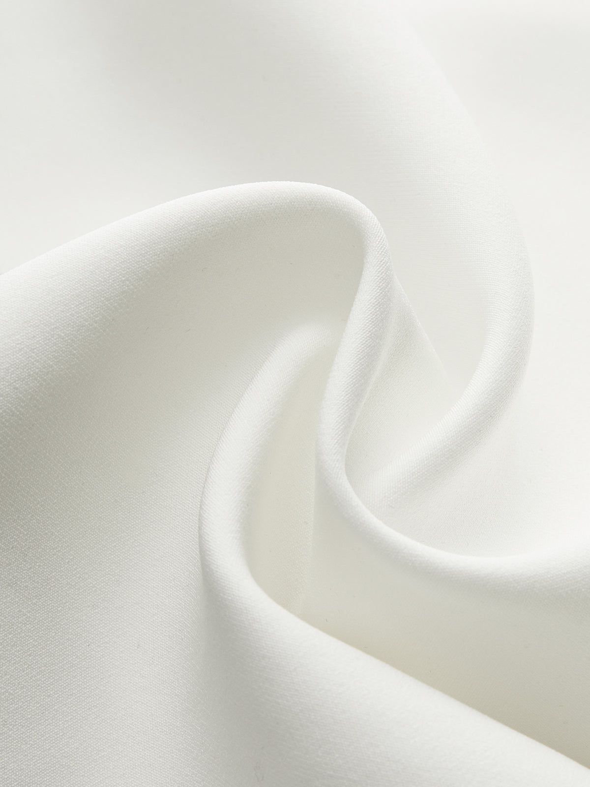 Satin-Wickelrock mit Spitzenbesatz