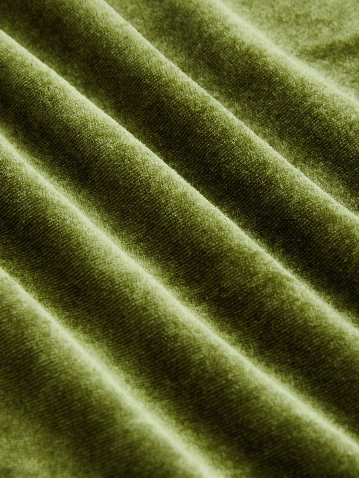 Pantalon large plissé en velours avec ceinture