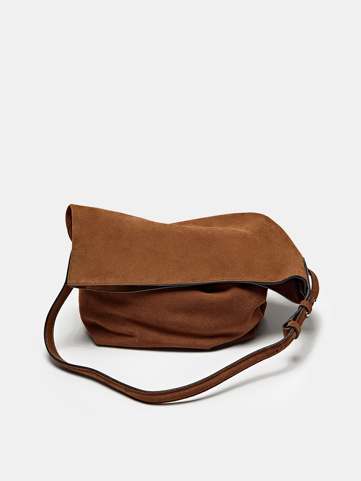 Sac hobo souple en similicuir suédé