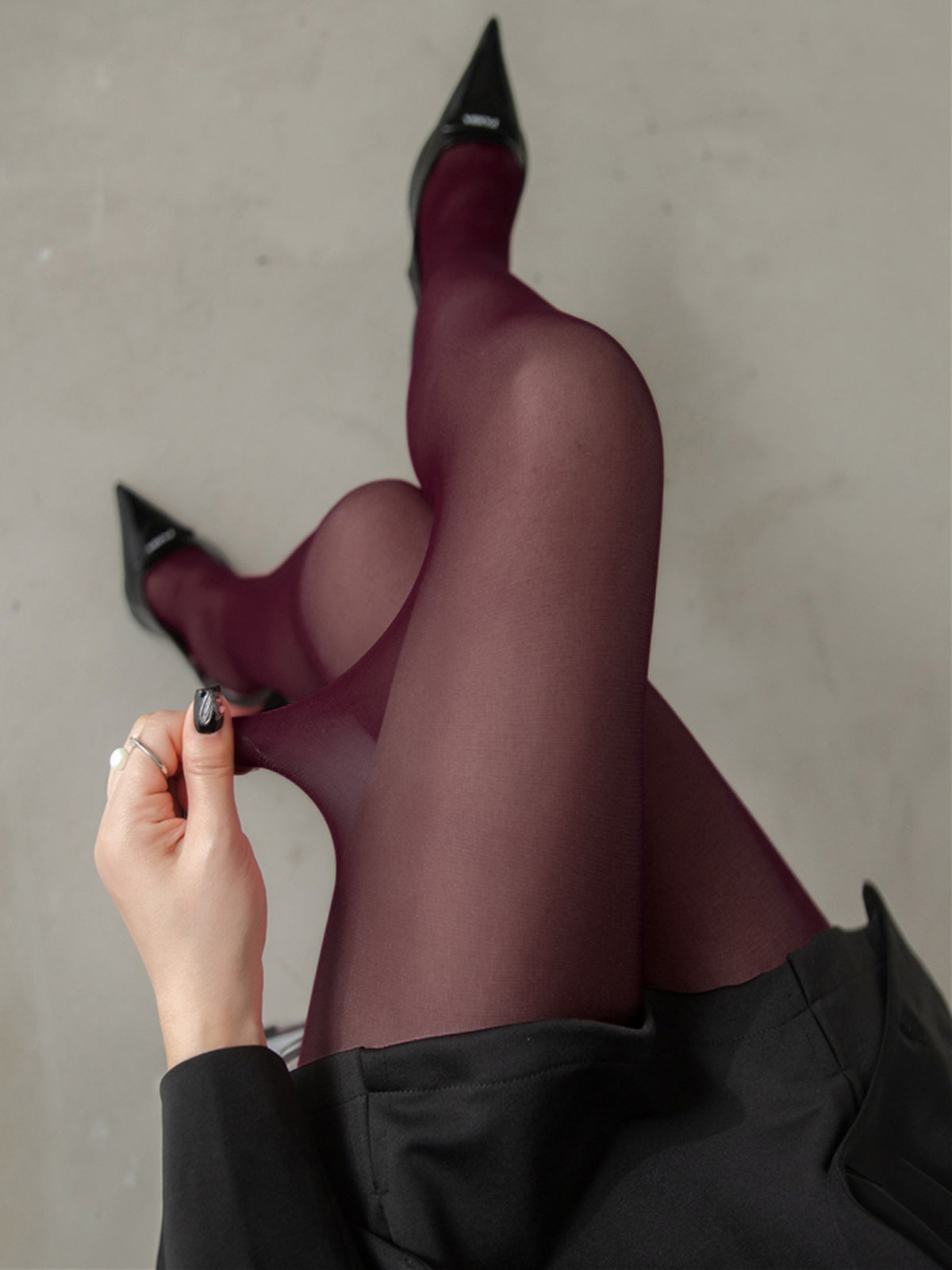 Solid Sheer Tights