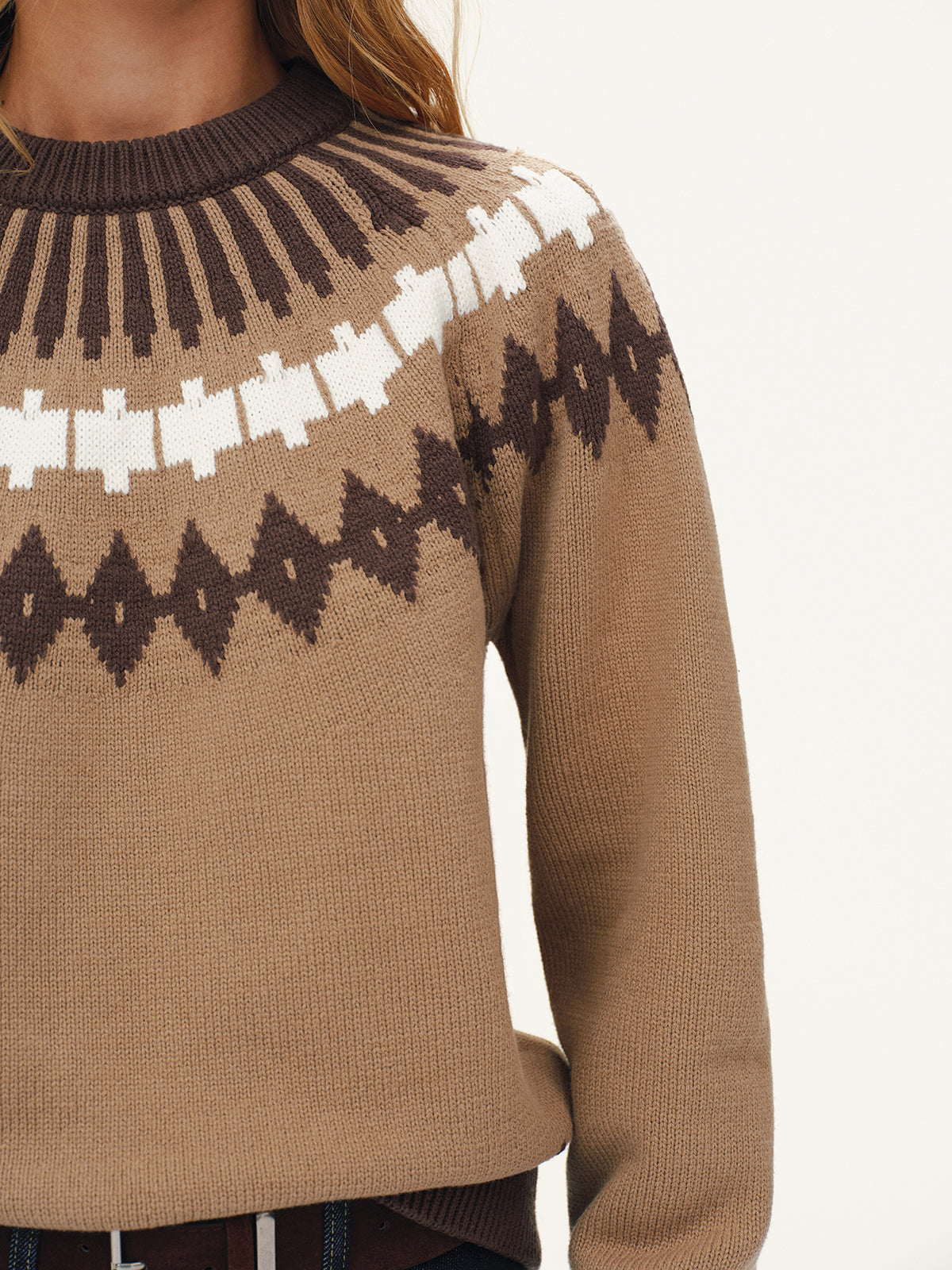 Fair Isle Knitted Sweater