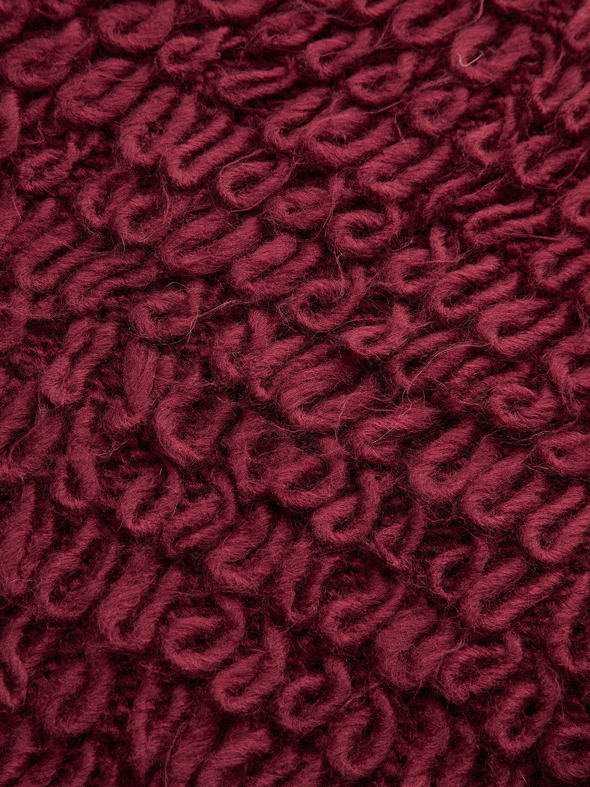 Mock Neck Fuzzy Knit Sweater