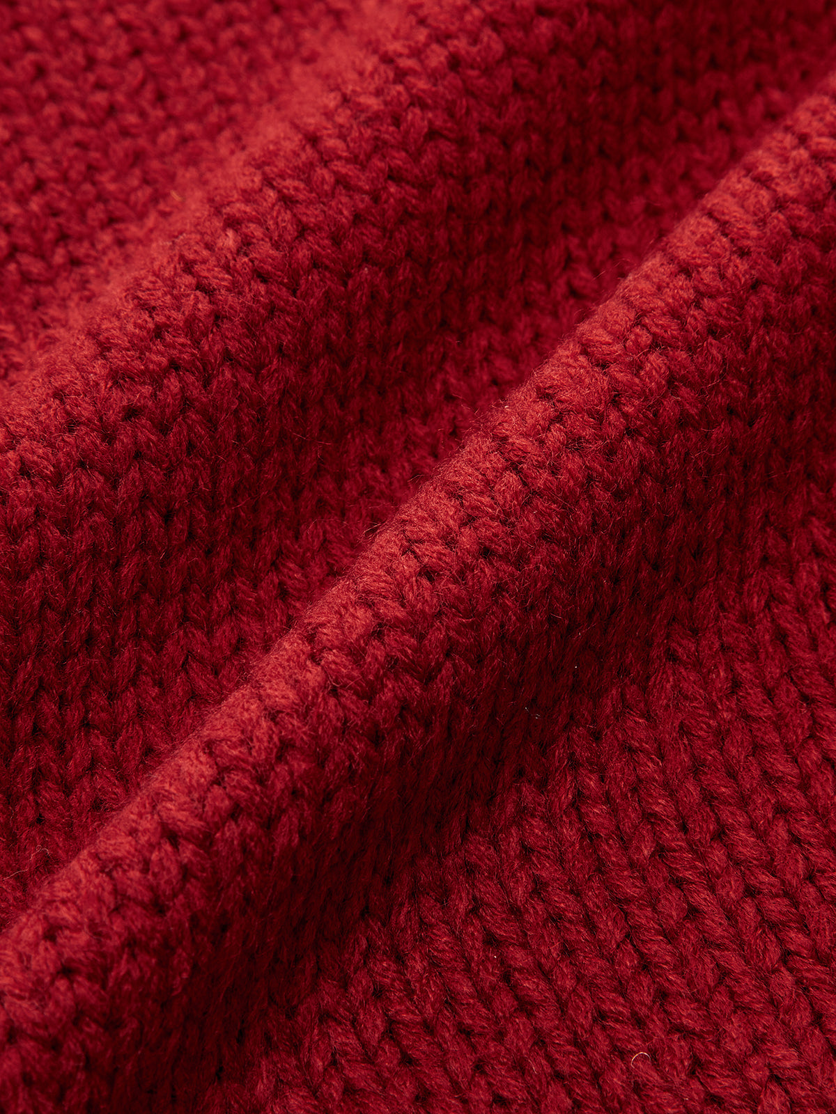 Ärmellose Strickweste mit Stehkragen