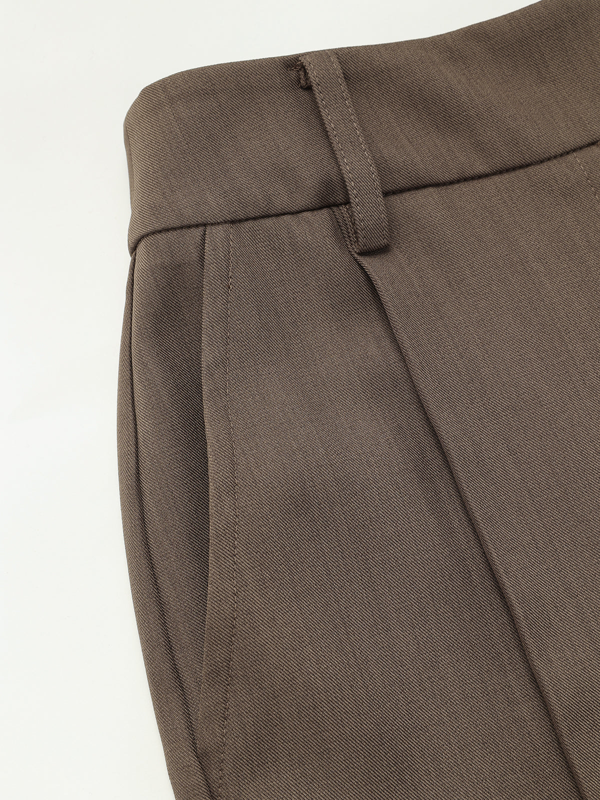 High-Waist Pleated Wide-Leg Pants