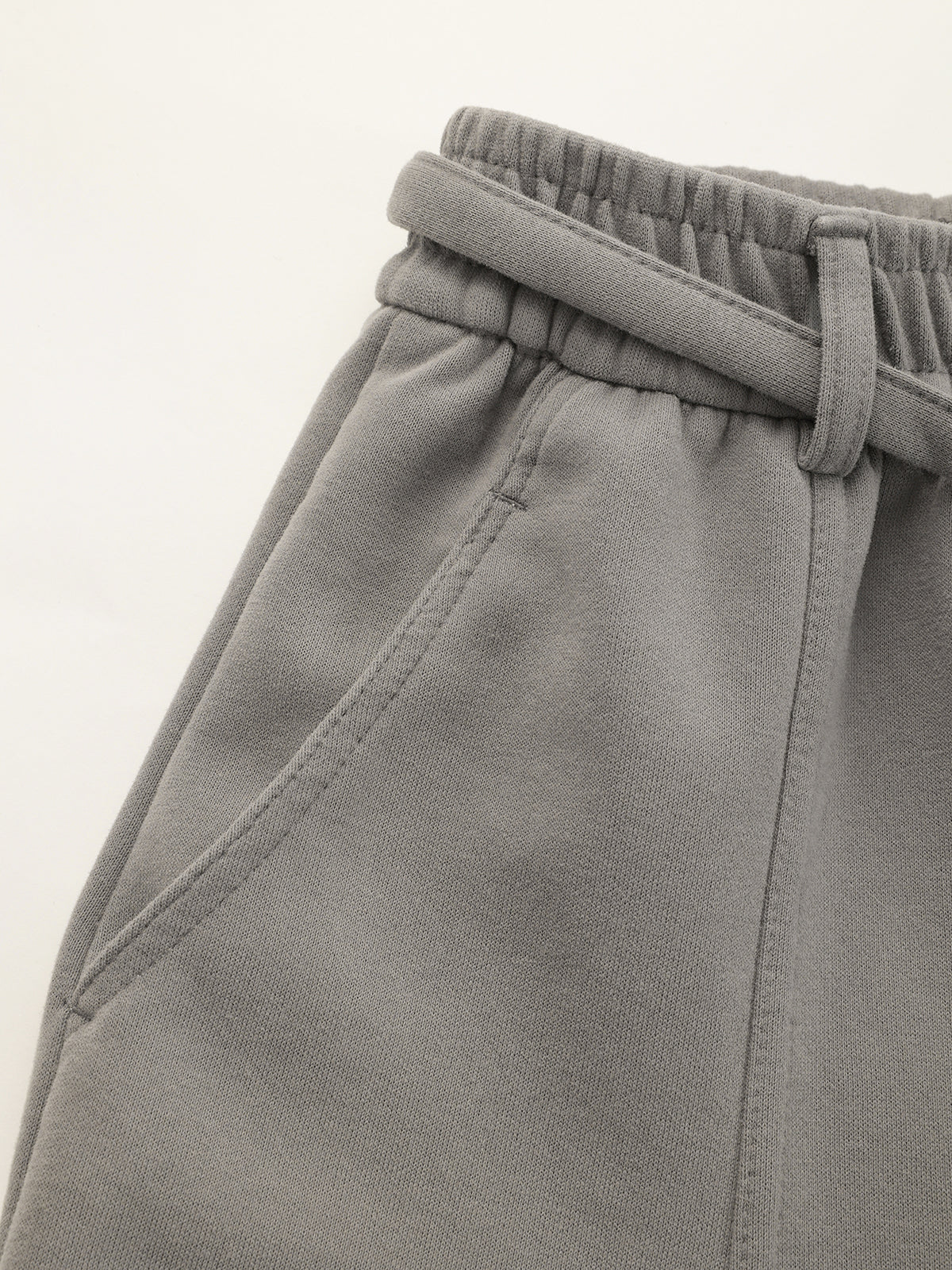 Mid-Waist Wide-Leg Sweatpants