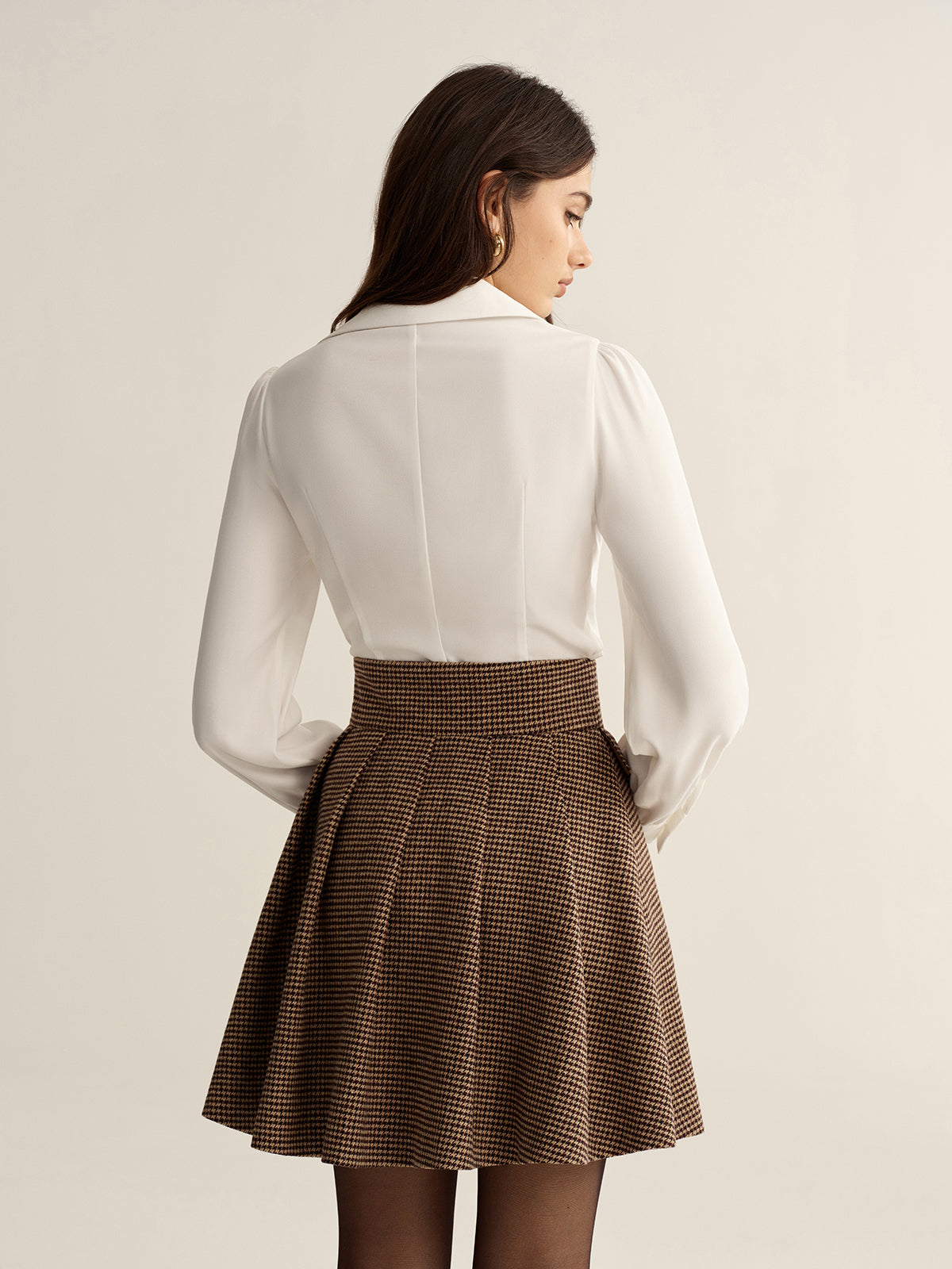 Corset Style Button-Up Shirt