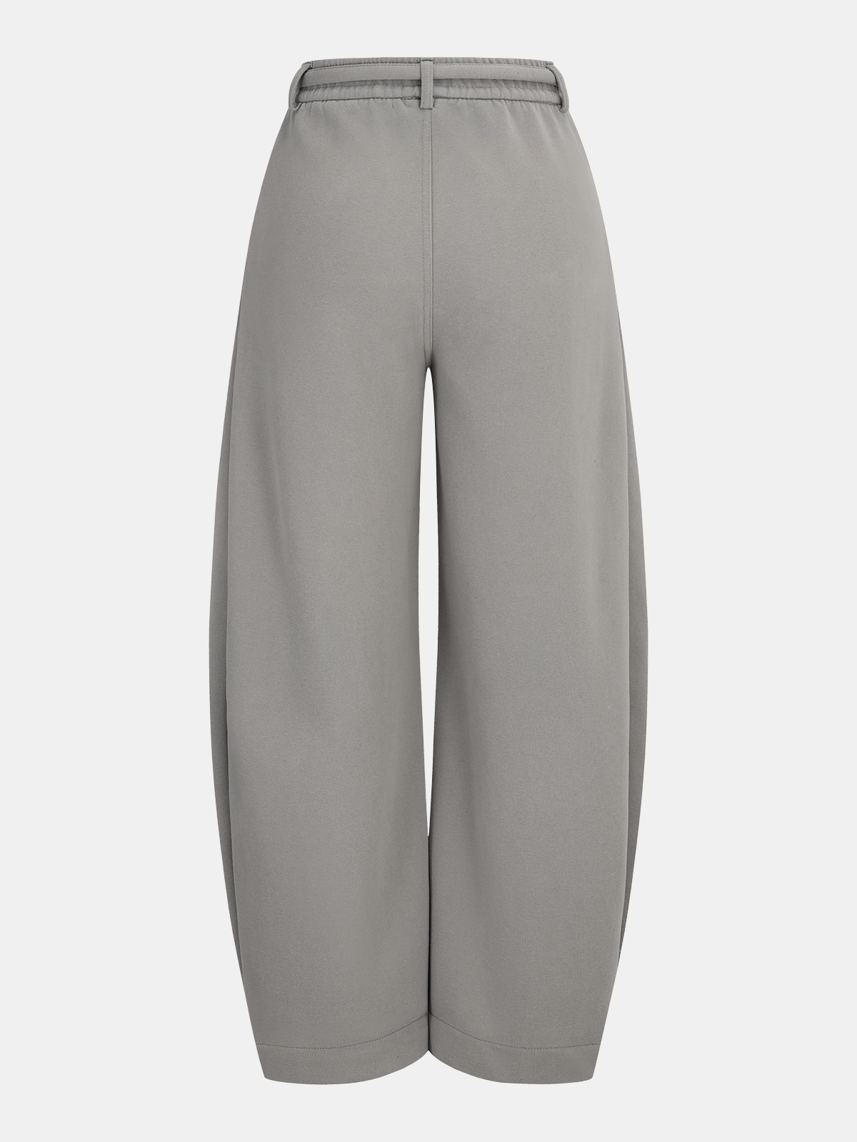 Sweatpants mit weitem Bein und mittlerer Bundhöhe