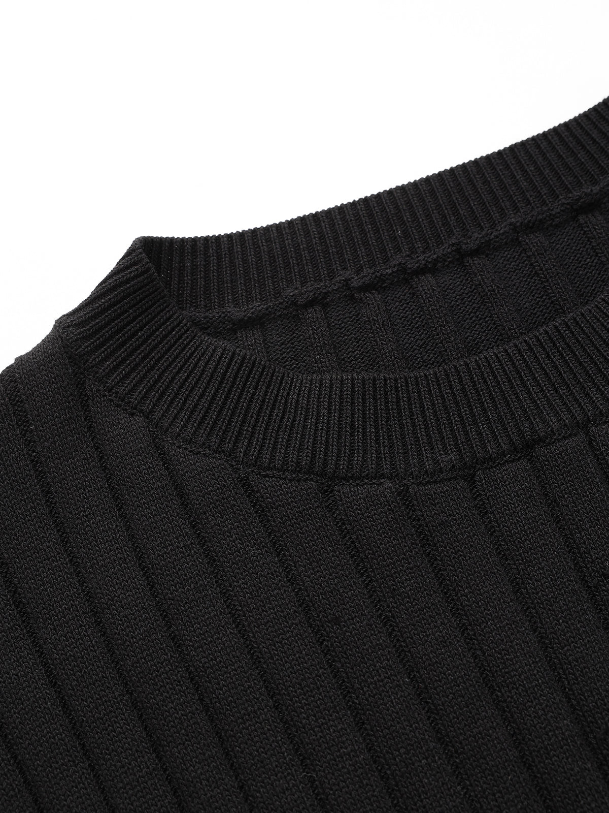 Knit Cap Sleeve Top and Midi Skirt Set