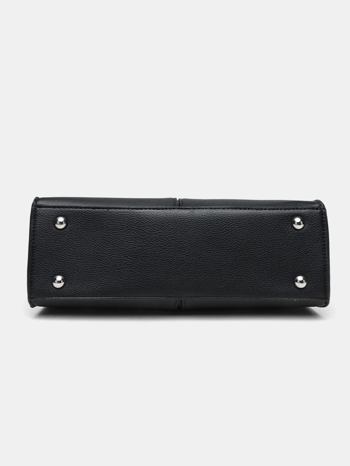 PU Leather Top-Handle Bag
