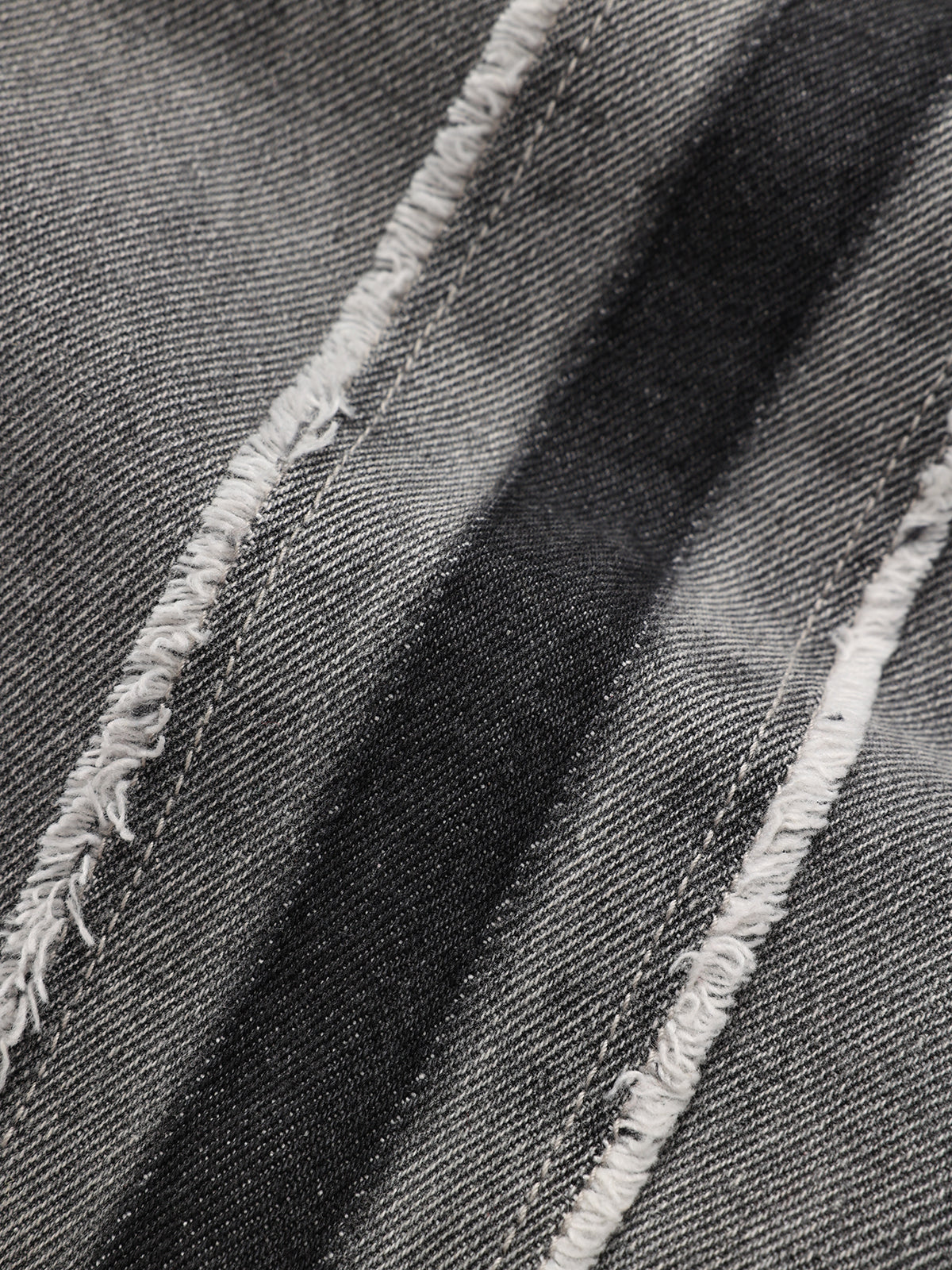 Jeans amples à bandes latérales