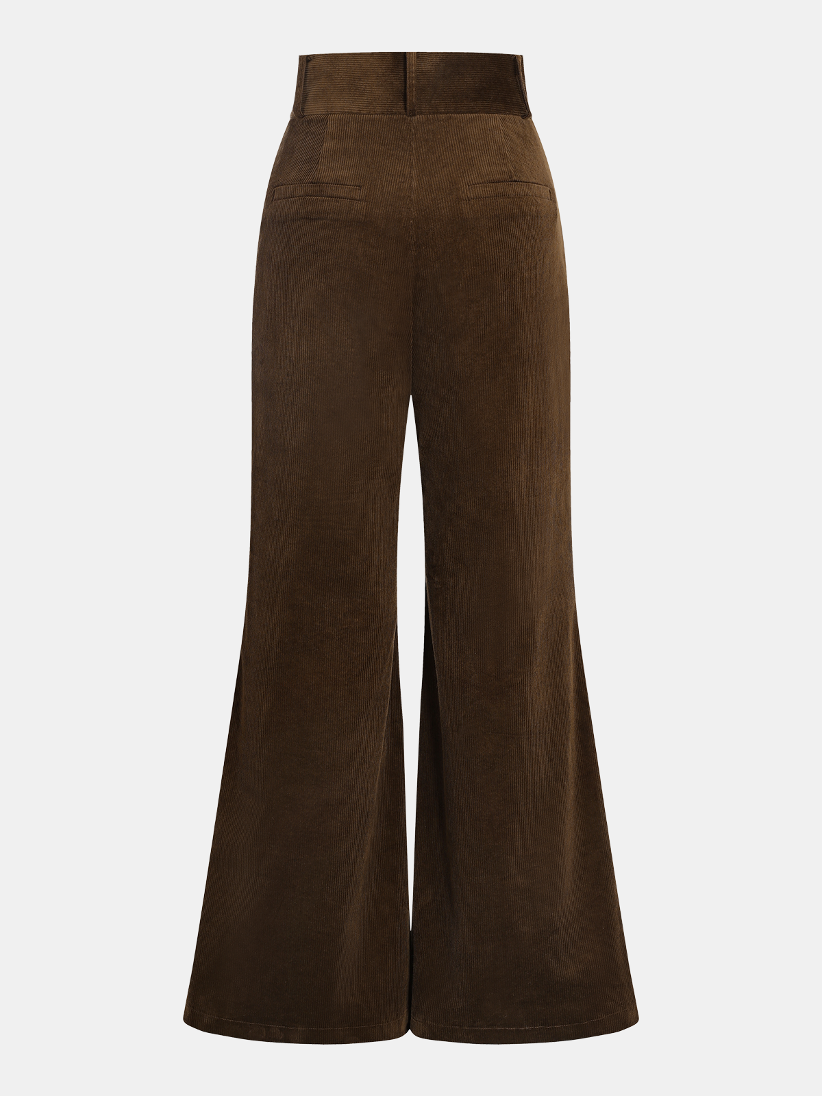High-Waist Corduroy Flare Pants