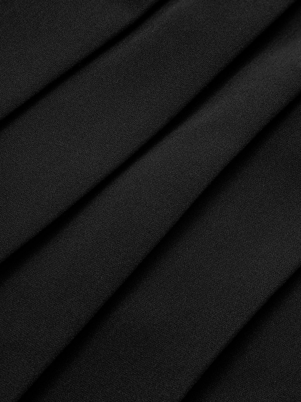 Mini-jupe plissée à double boucle