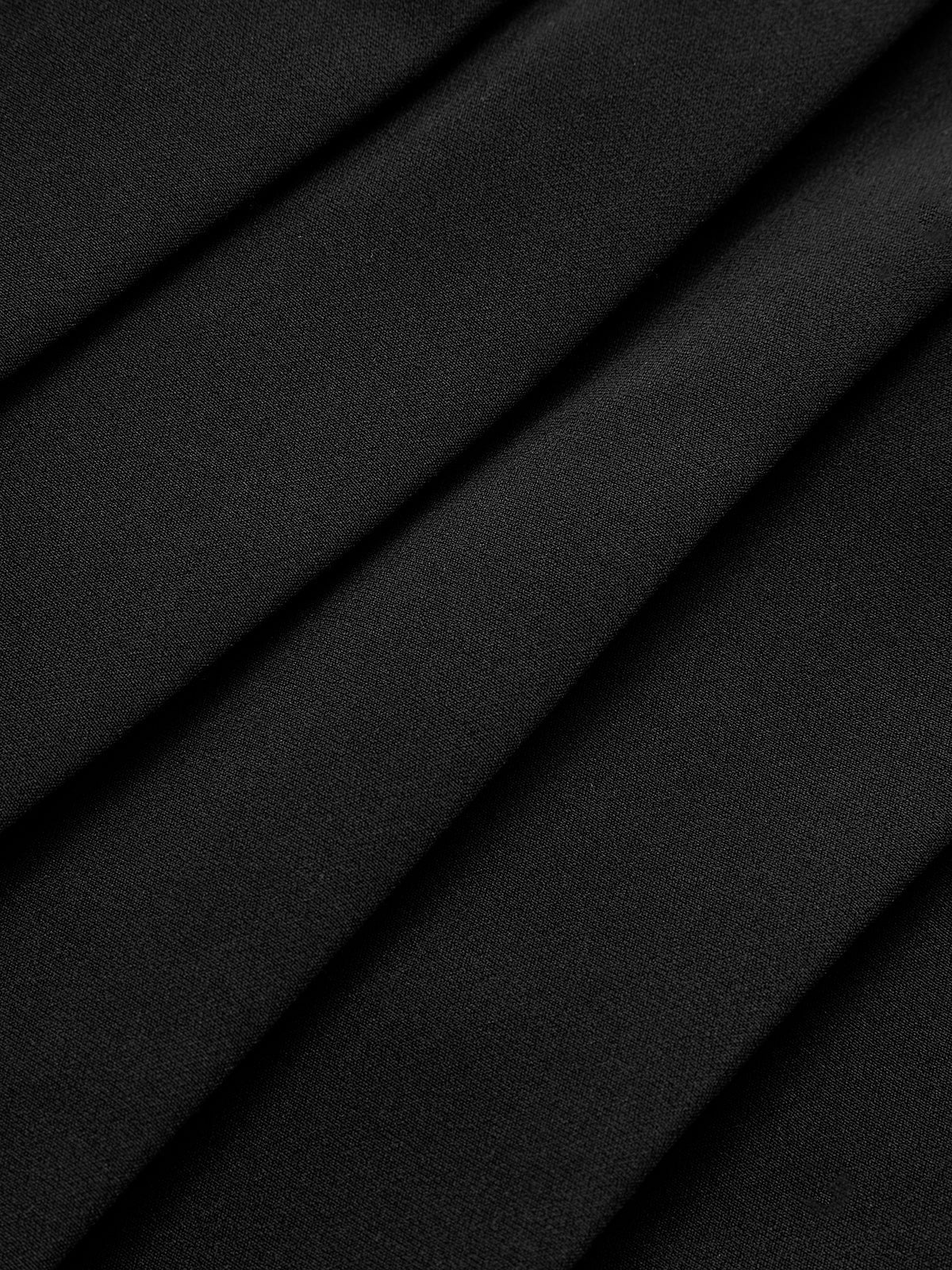 Mini-jupe plissée à double boucle