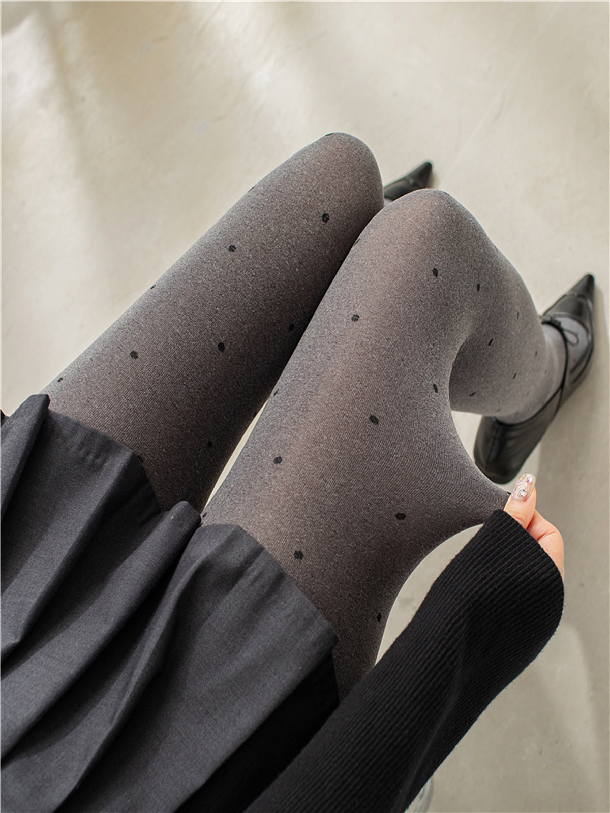 Polka Dot Tights