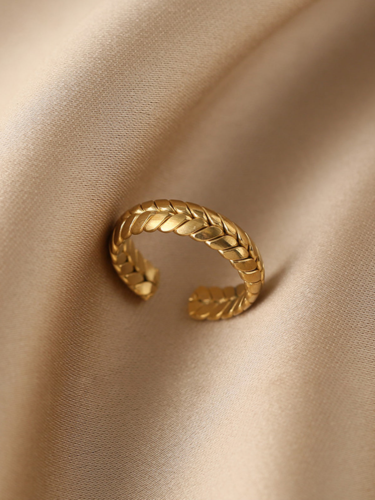 Braided Open Ring