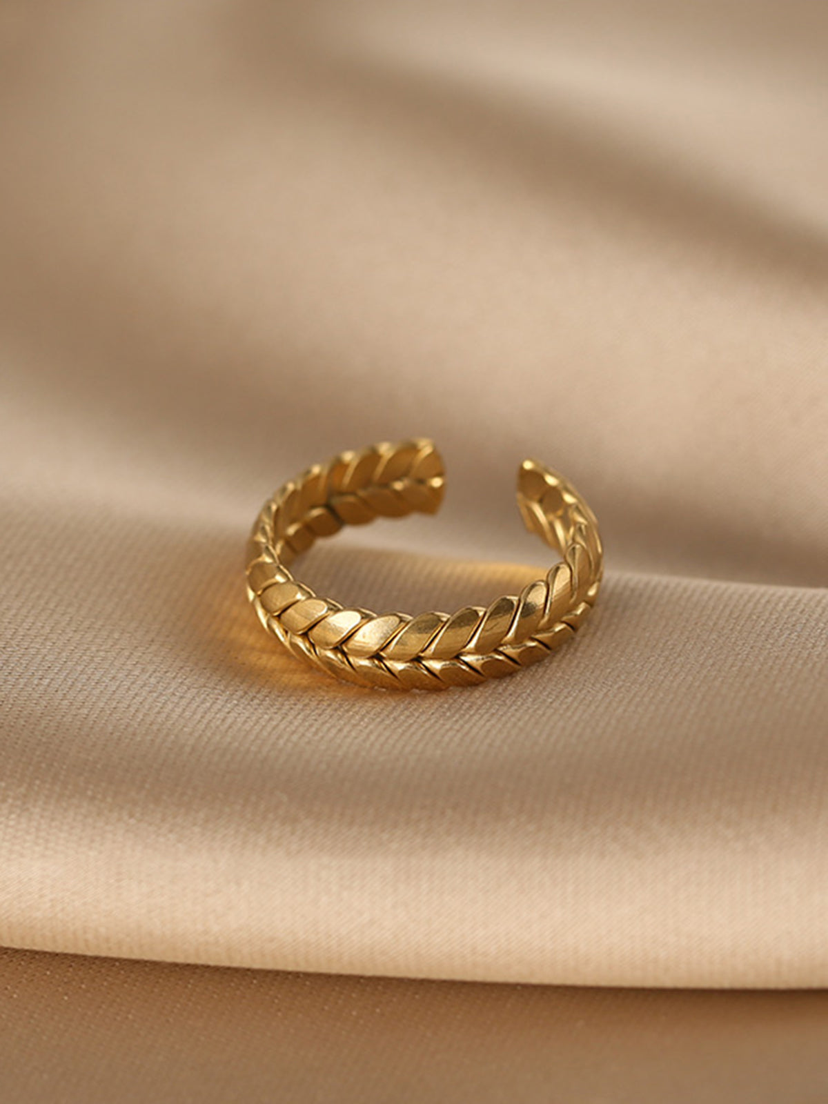 Braided Open Ring