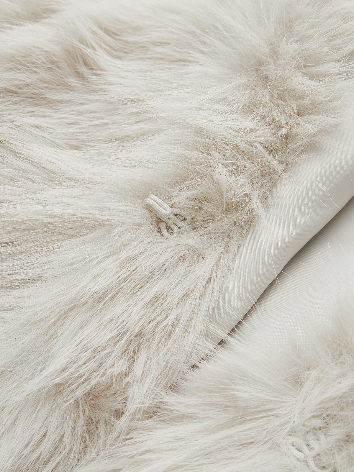 Faux Fur Turtleneck Vest