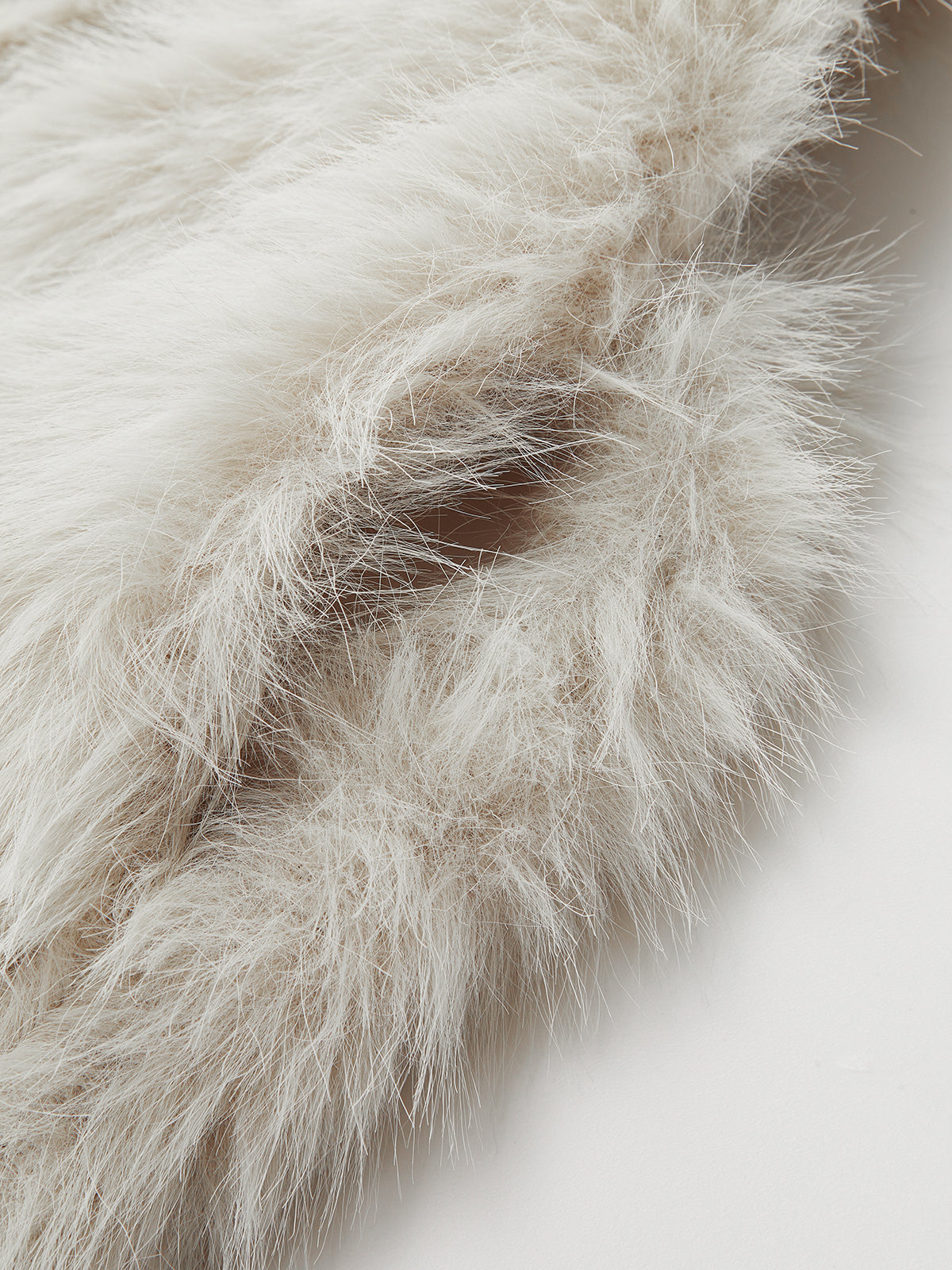Faux Fur Turtleneck Vest