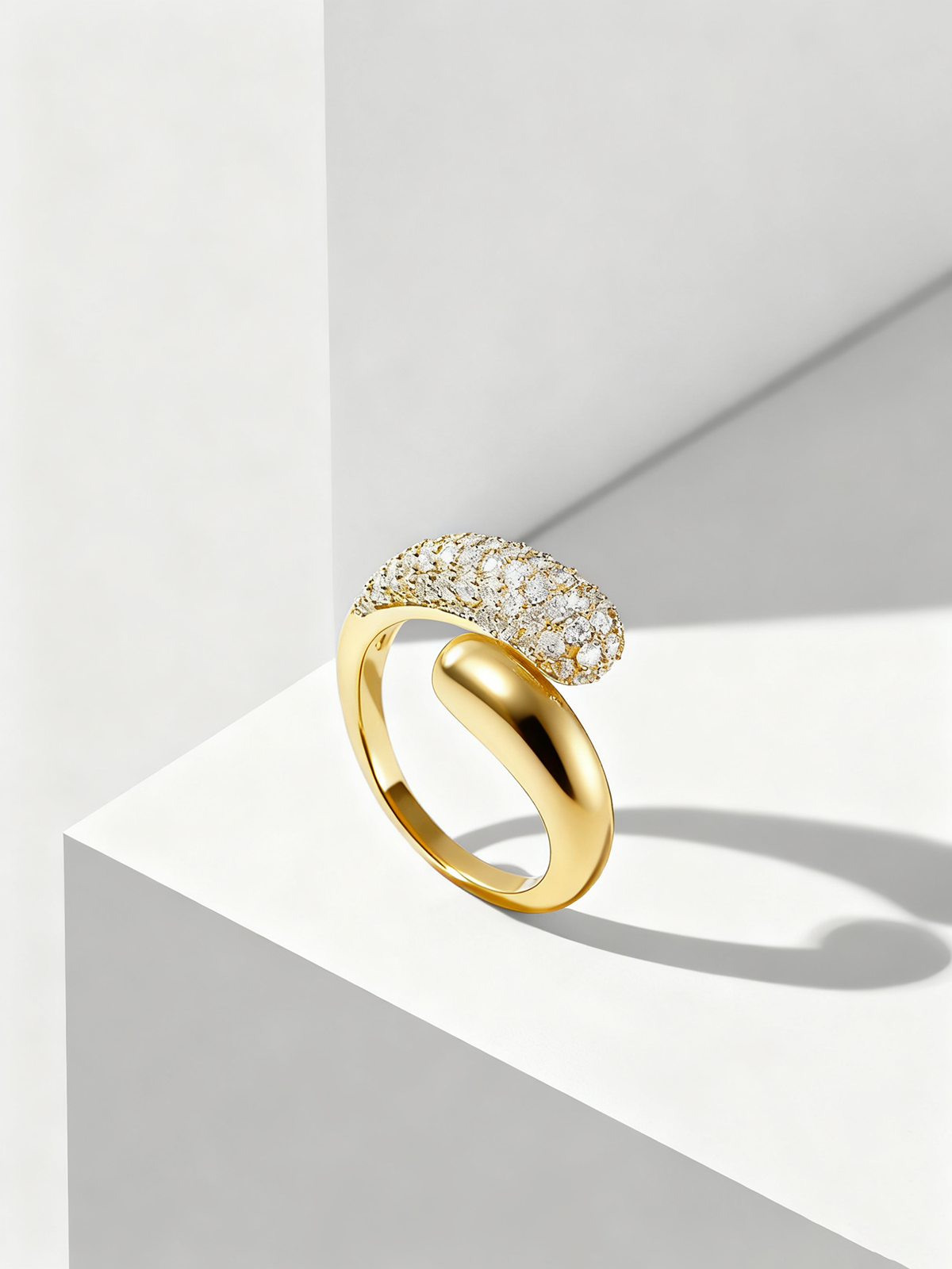 Double-Headed Snake Shaped Ring
