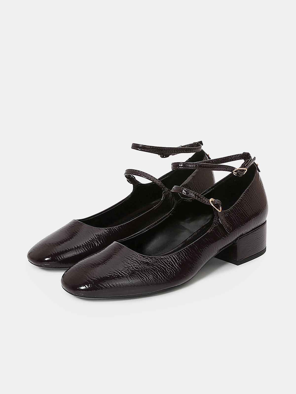 Mary Jane Block Heel Shoes