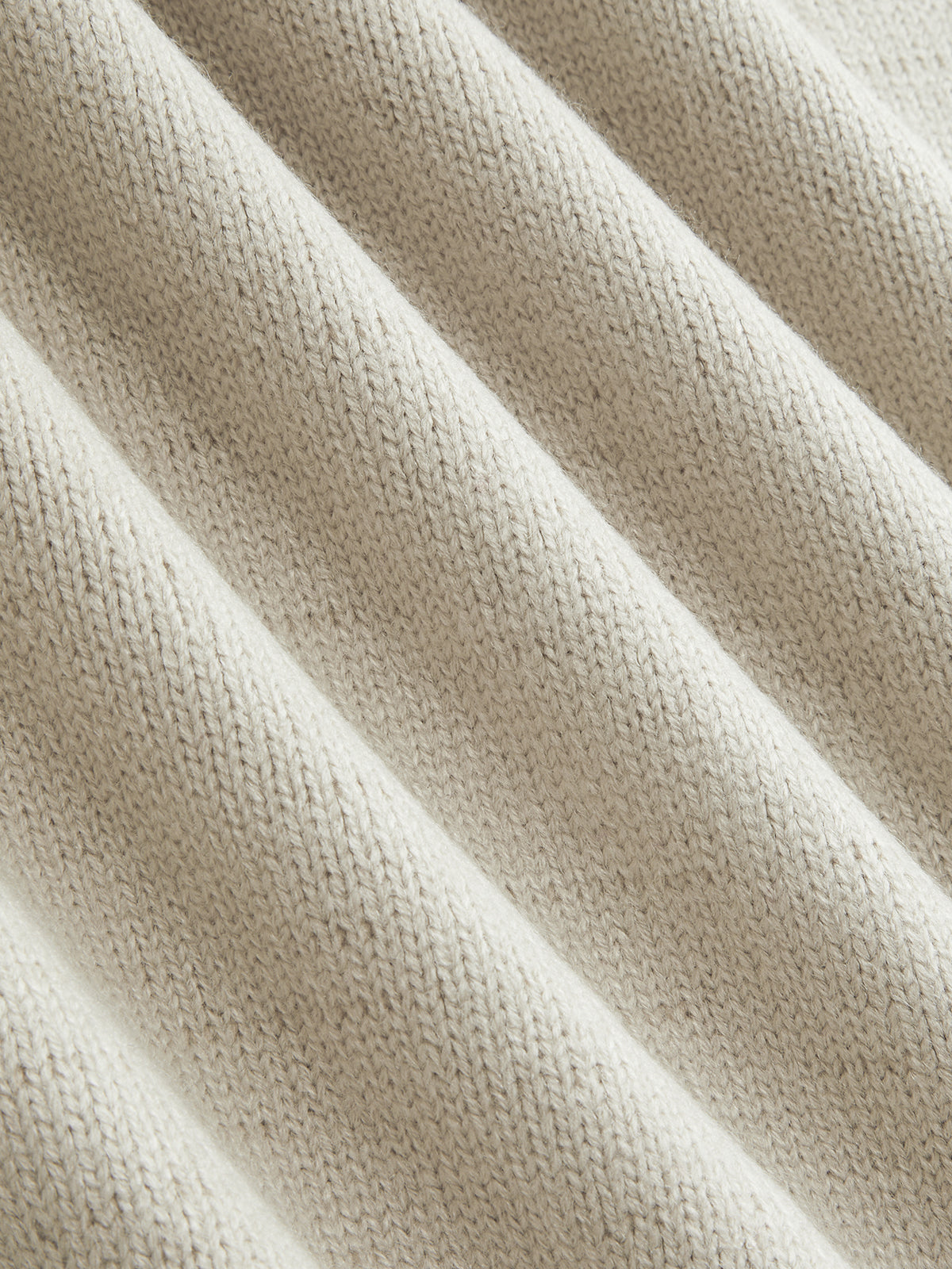 Loose Knit Sweater with Scarf Collar