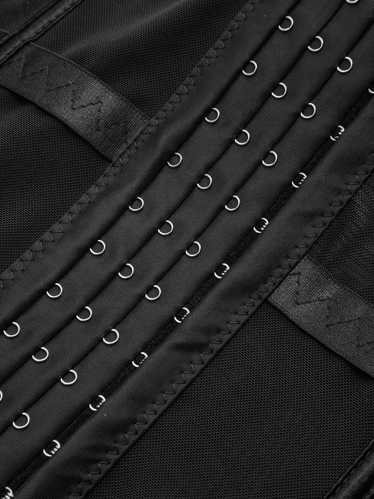 Sheer Mesh Boned Corset