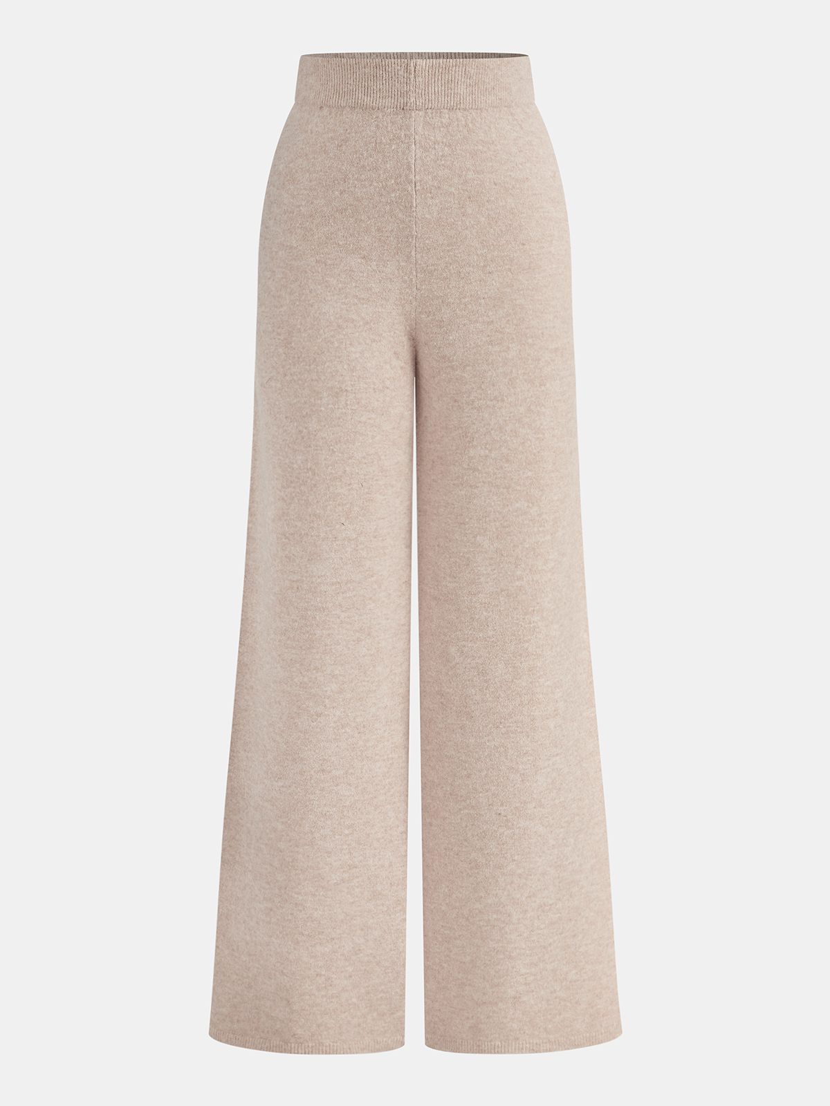 Knit Wide-Leg Pants