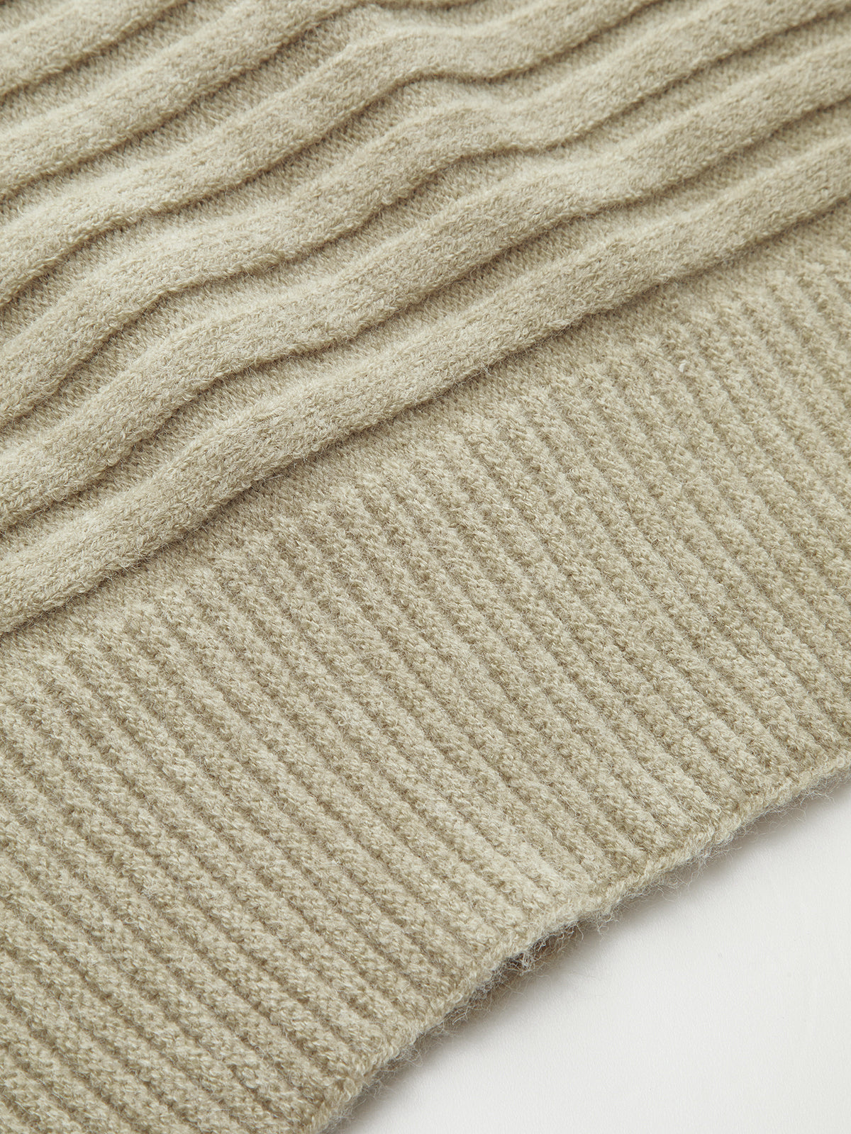 Off-Shoulder Cable-Knit Cropped Sweater
