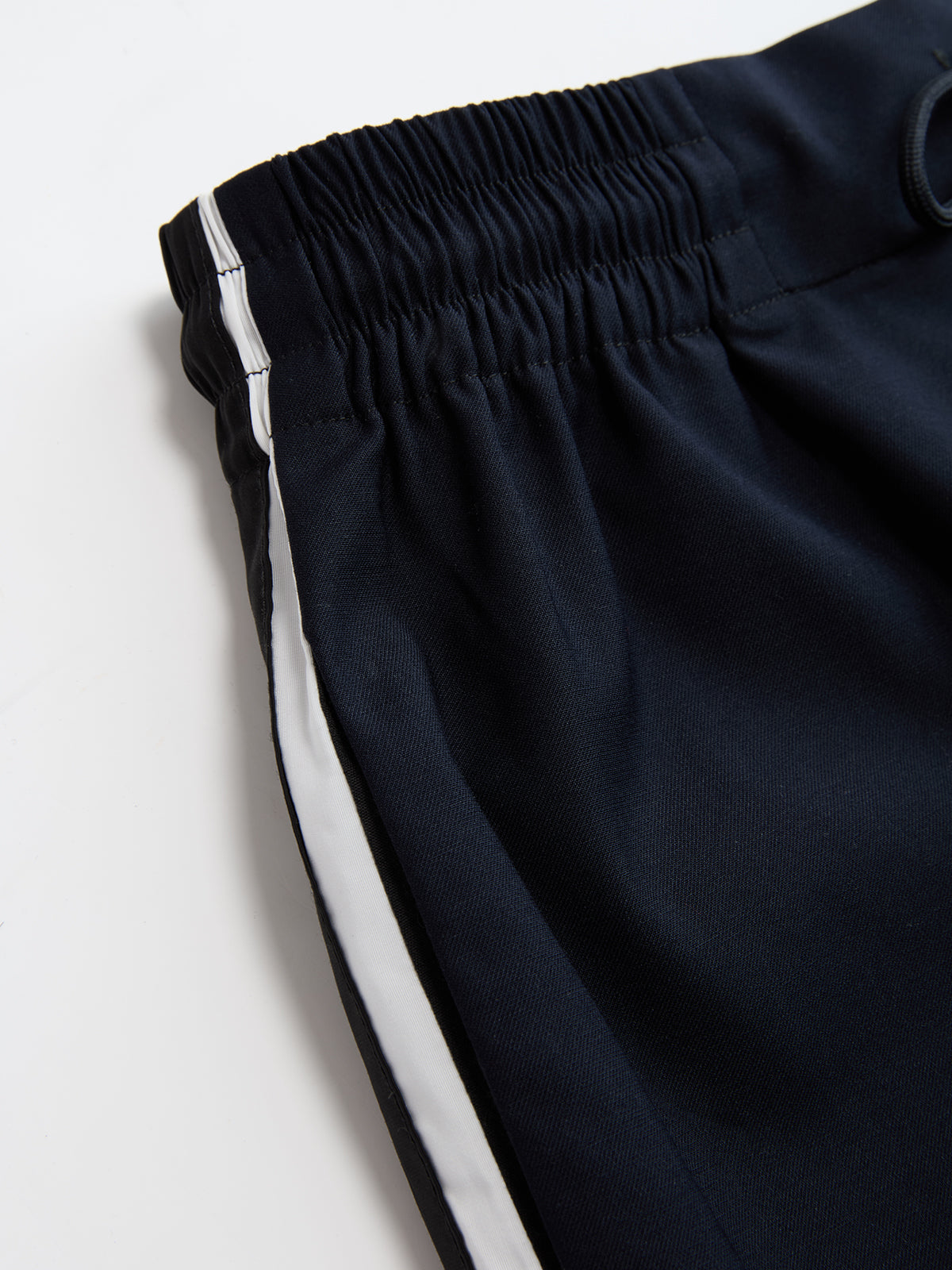 Drawstring Waist Wide Leg Pants