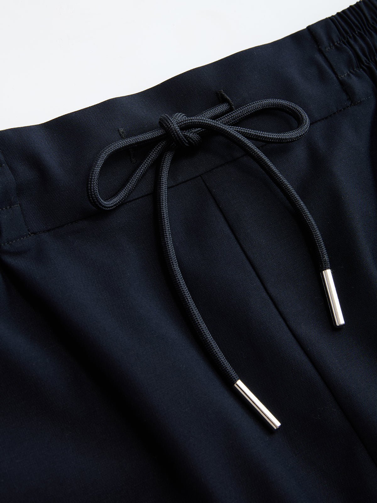 Drawstring Waist Wide Leg Pants