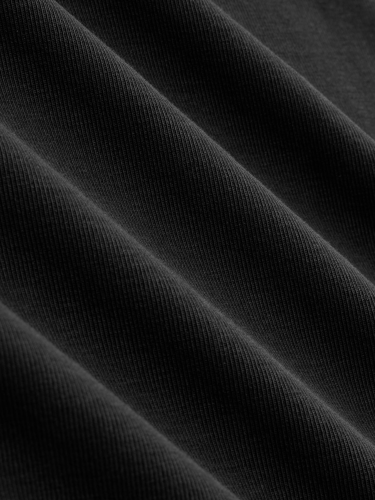 Ribbed Turtleneck Long-Sleeve Top