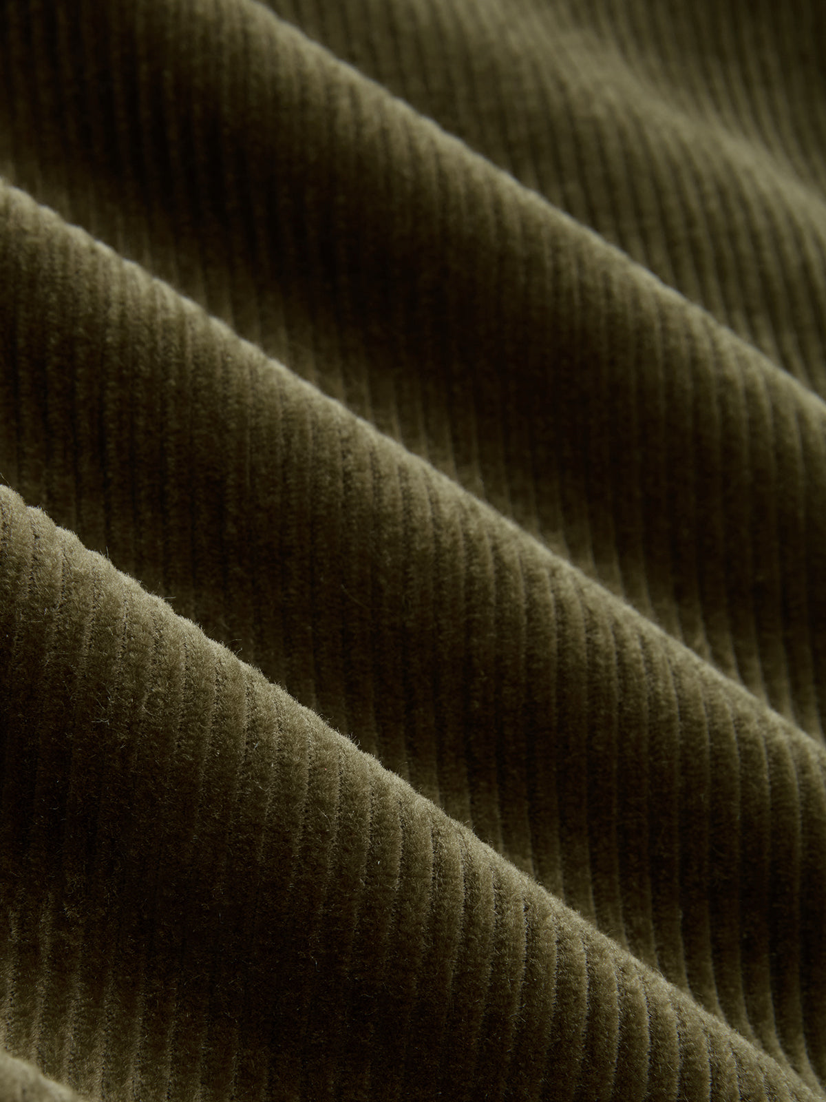 Cotton Corduroy Wide-Leg Pants