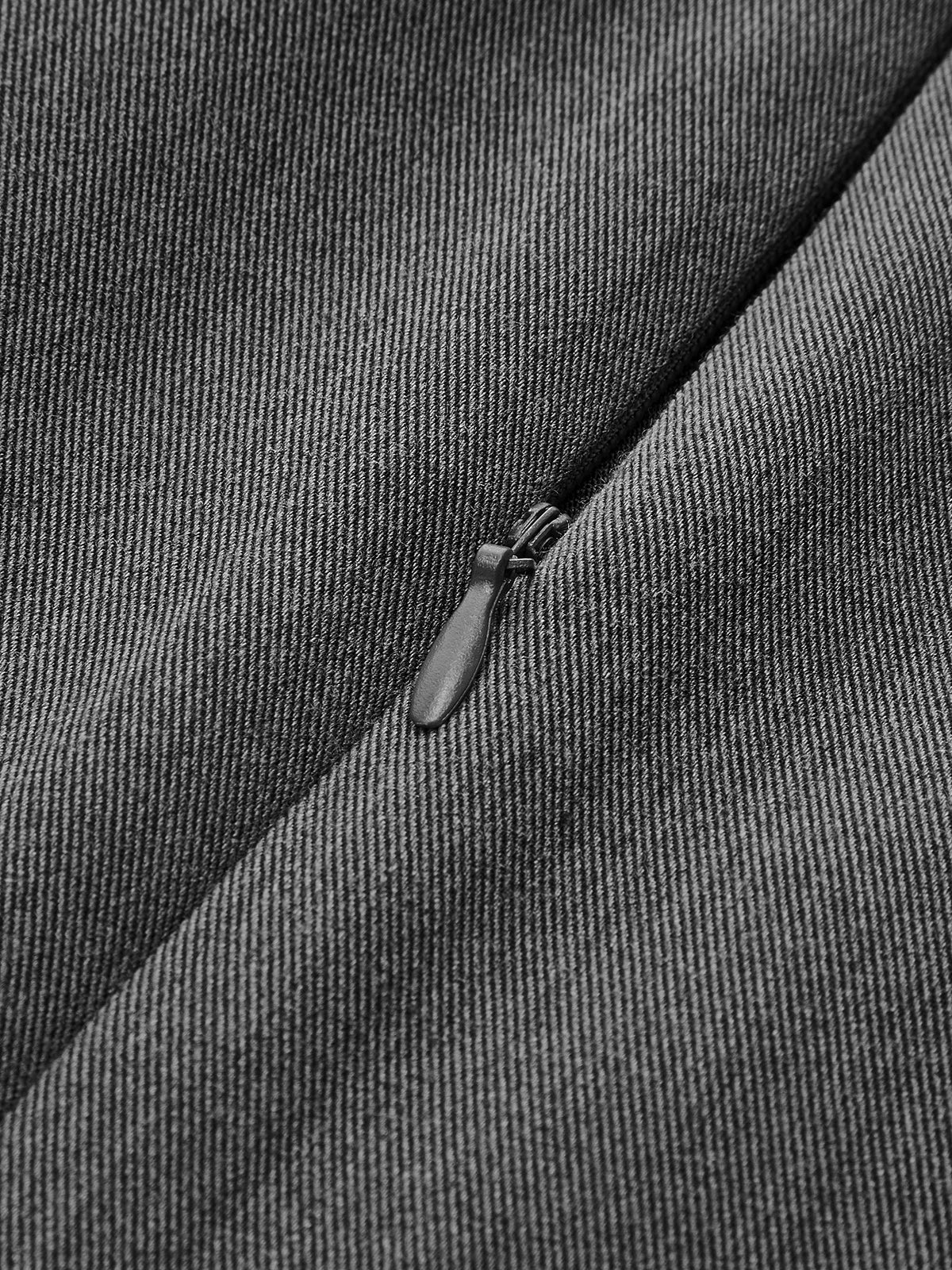 Jupe midi asymétrique drapée