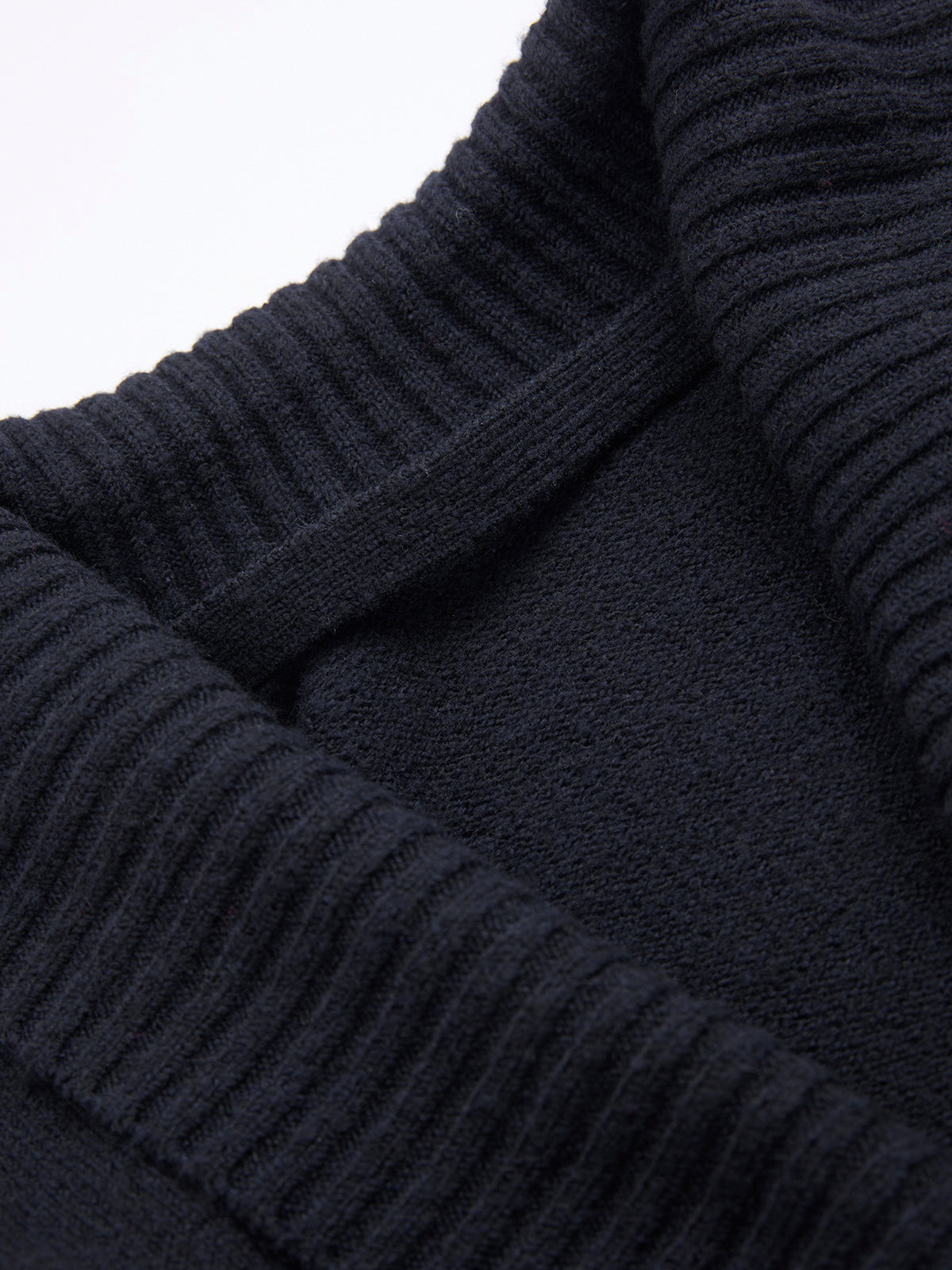 Deep V-Back Knit Sweater