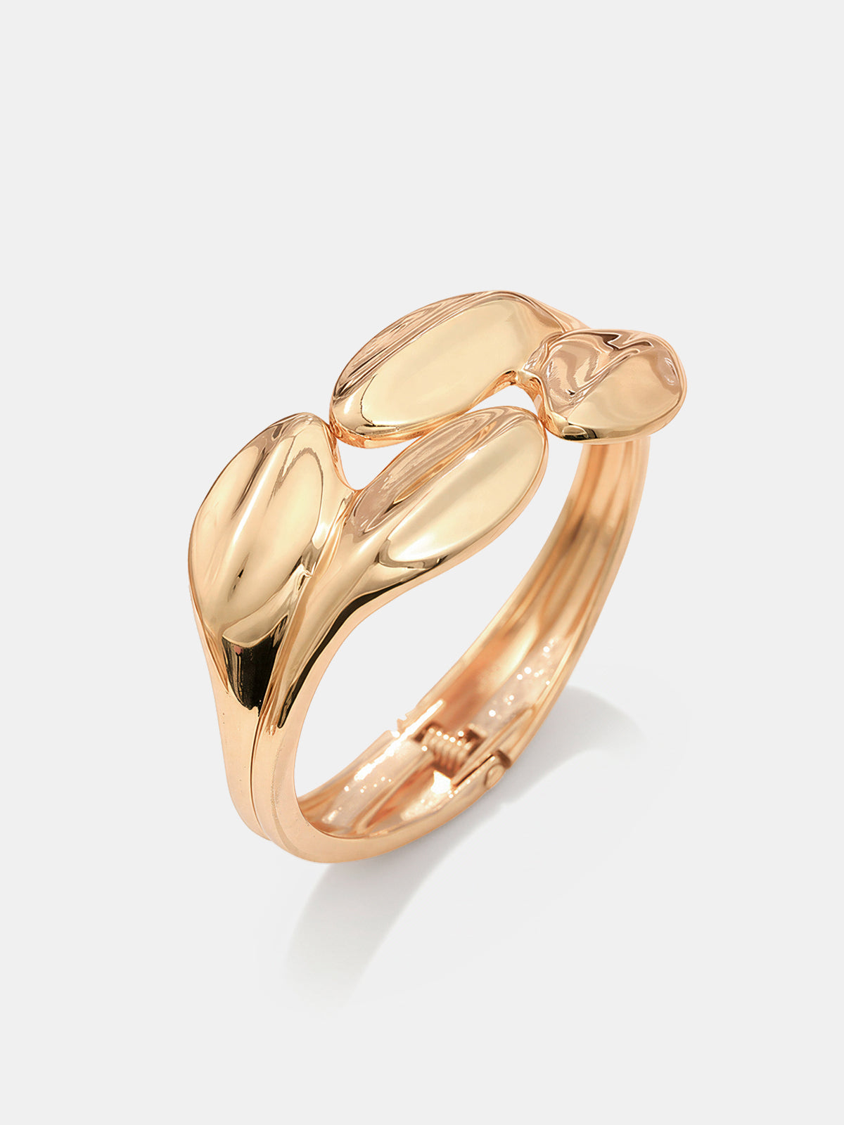Irregular Sculpted Cuff Bracelet