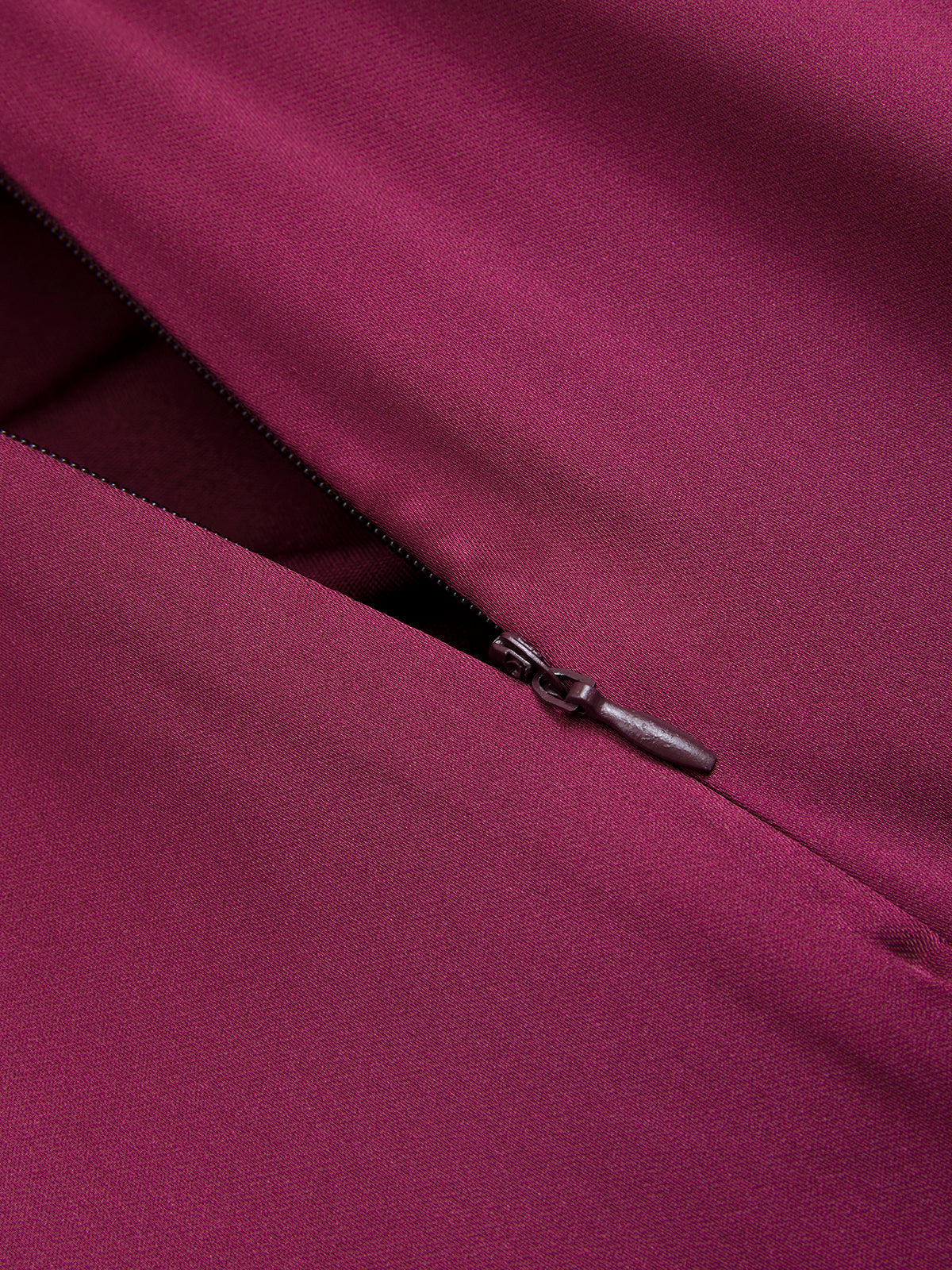Satin Pleated Wide-Leg Pants
