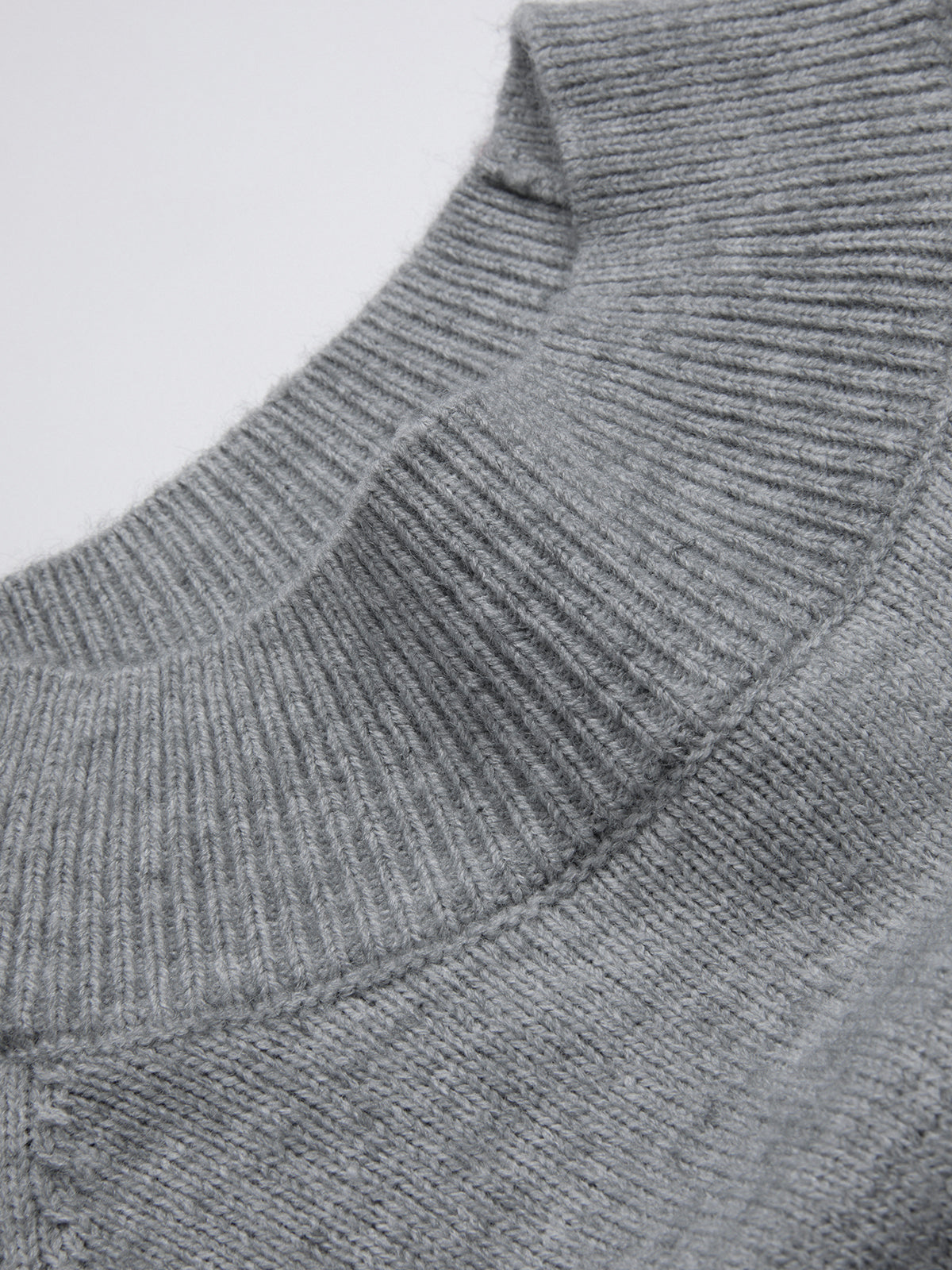 Mock Neck Cinched Waist Ribbed Knit Dress