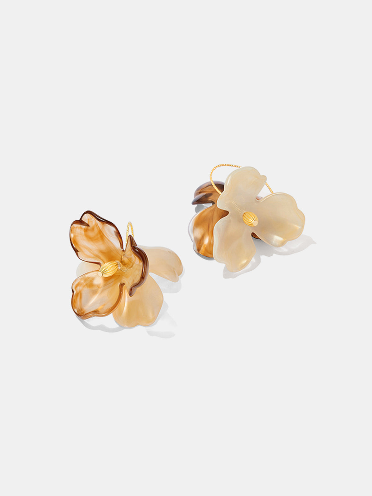 Maillard Flower Hook Earrings