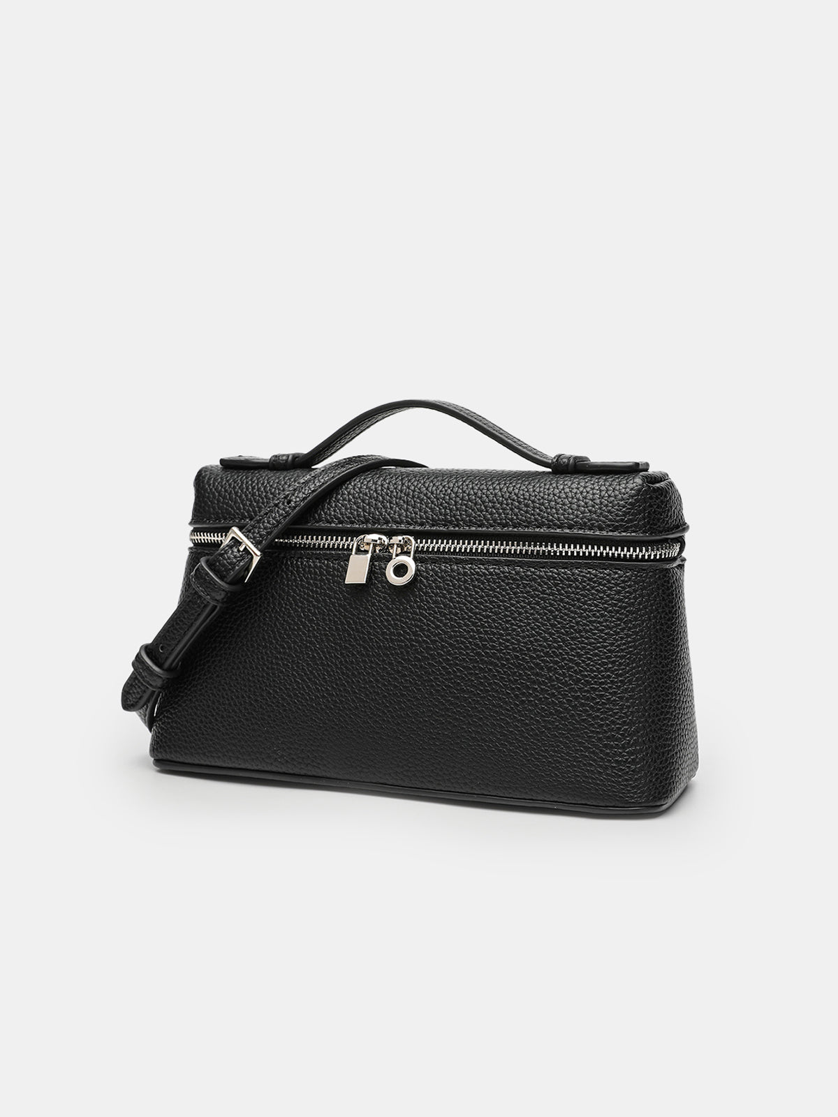 Zip-Top Handle Crossbody Bag