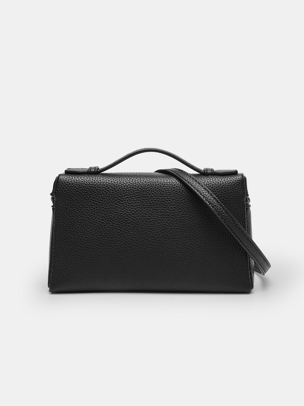 Zip-Top Handle Crossbody Bag