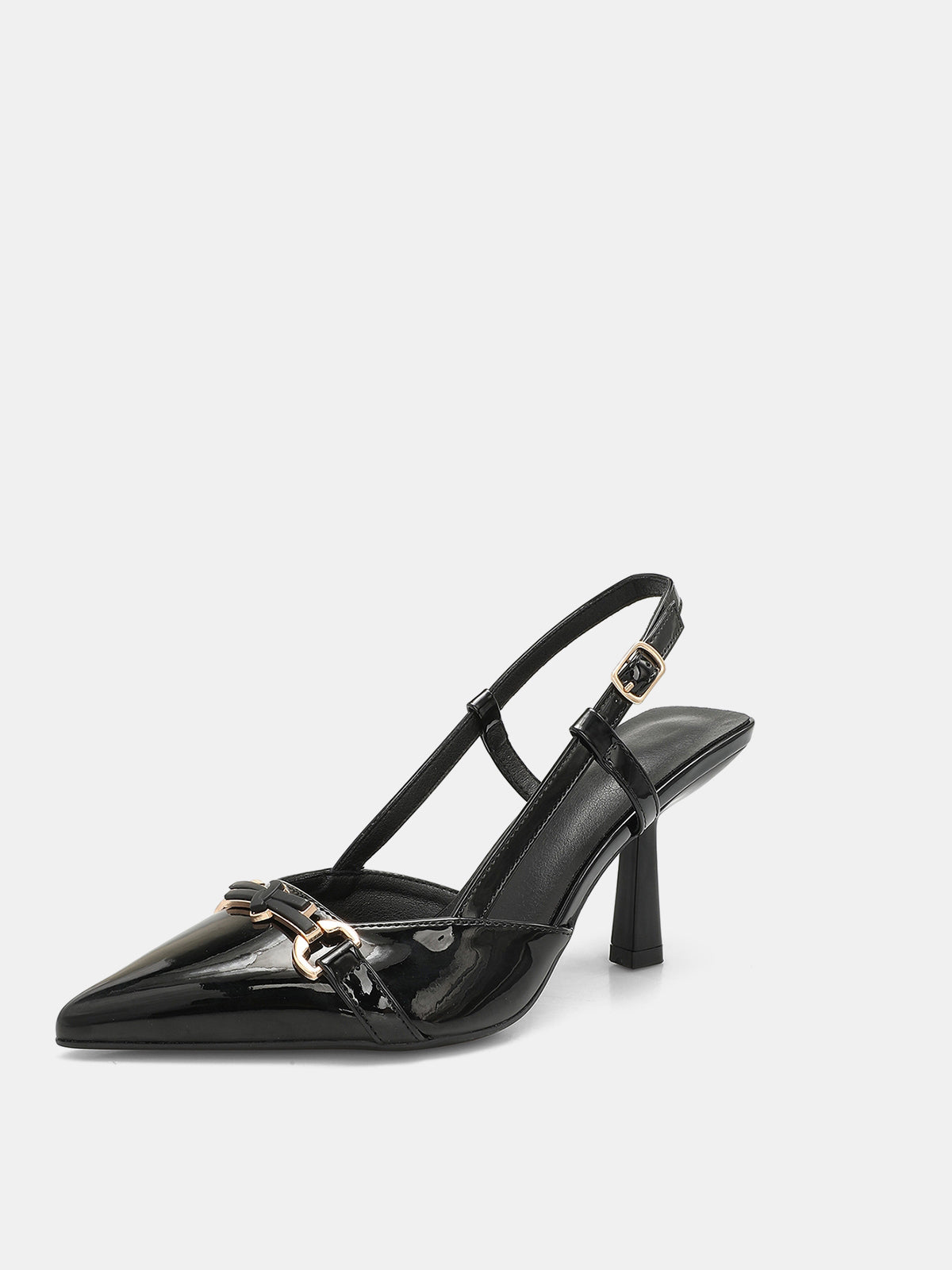 Pointed-Toe Slingback Pumps