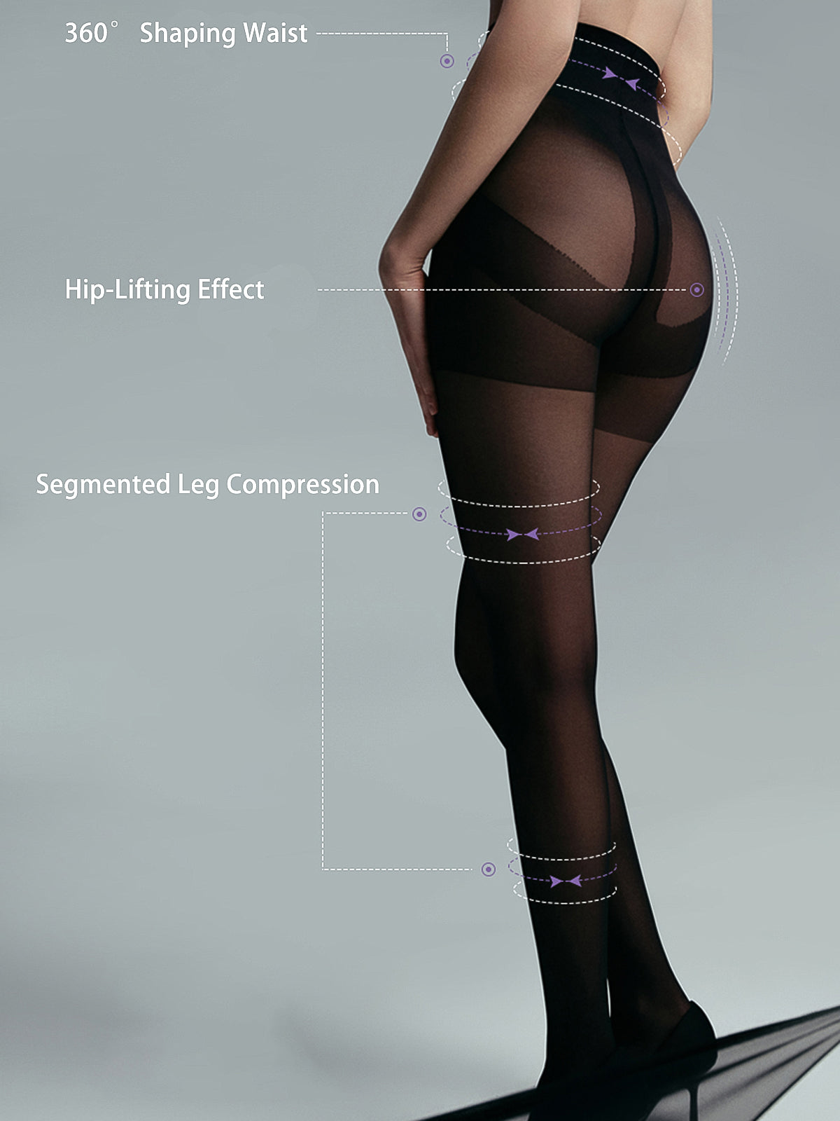 Ultra-Thin Sheer Tights